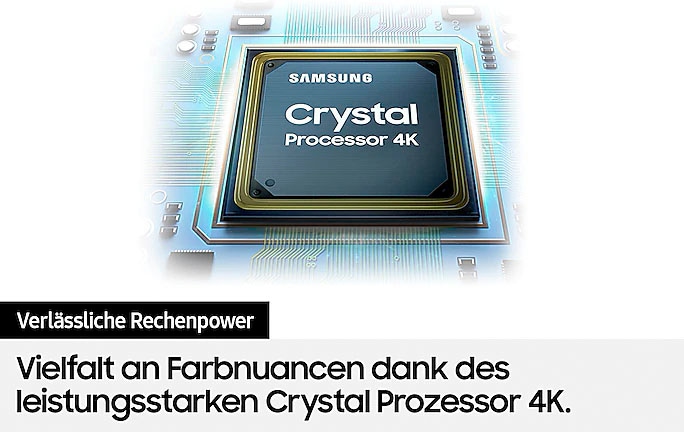 Samsung LED-Fernseher »GU50AU7199U«, 4K Ultra HD, Smart-TV, HDR,Crystal Prozessor 4K,Q-Symphony,Contrast Enhancer