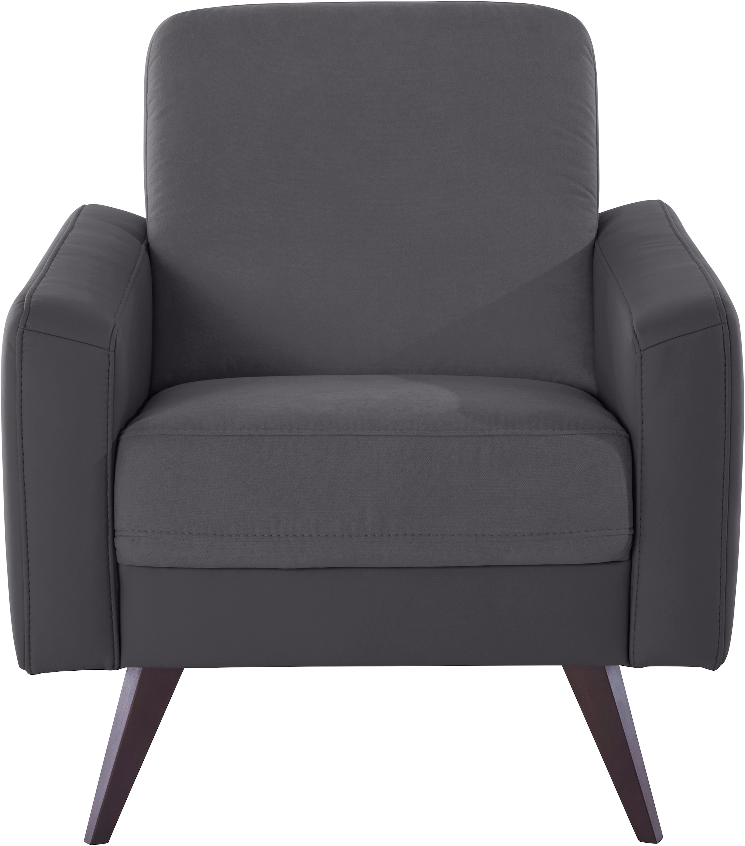 exxpo - sofa fashion Sessel »Samso, Loungesessel mit tollem Sitzkomfort« Komfortsitzhöhe 49cm