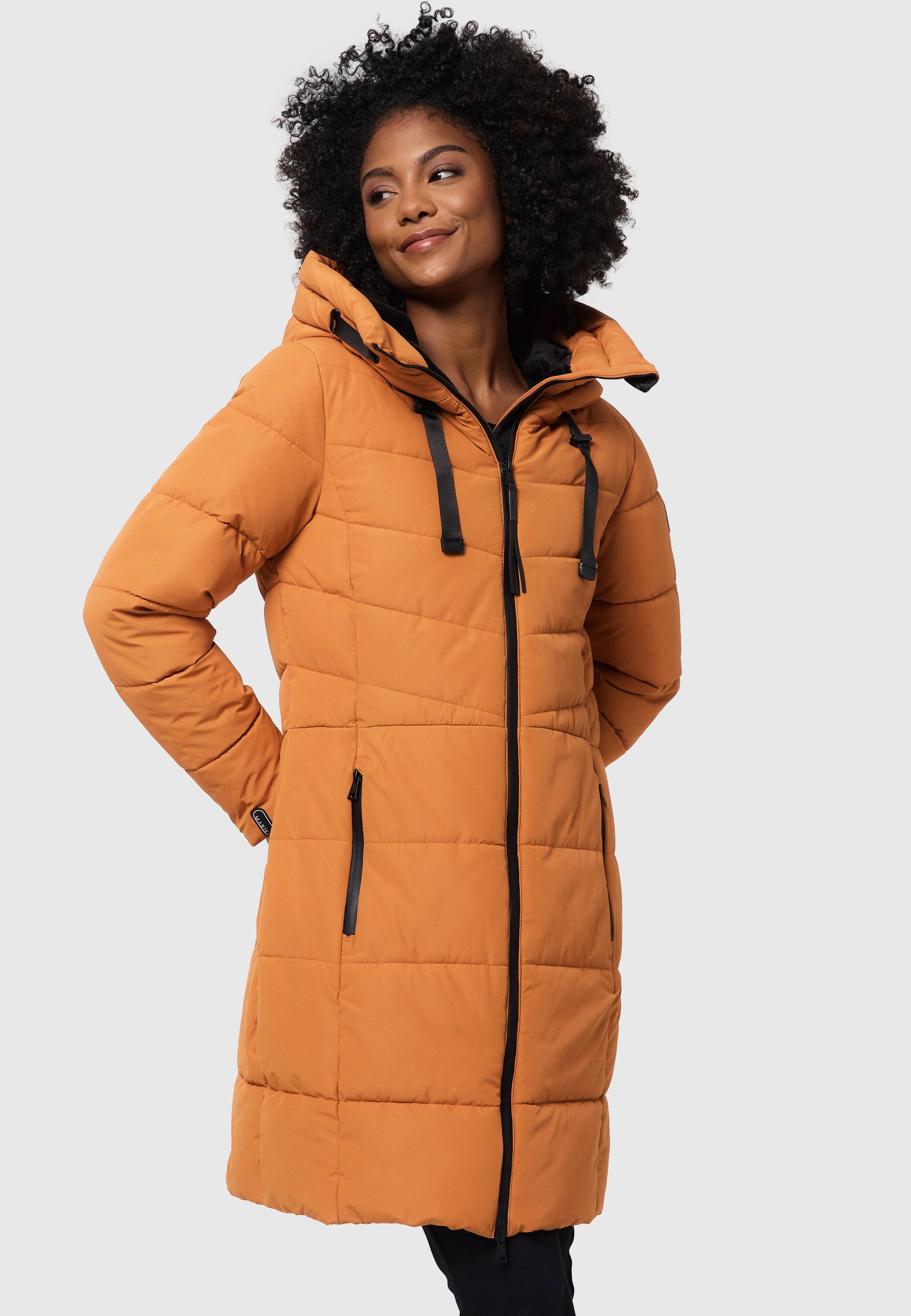 Marikoo Winterjacke »Marikoo Natsukoo Damen Winter Steppjacke lang B978«