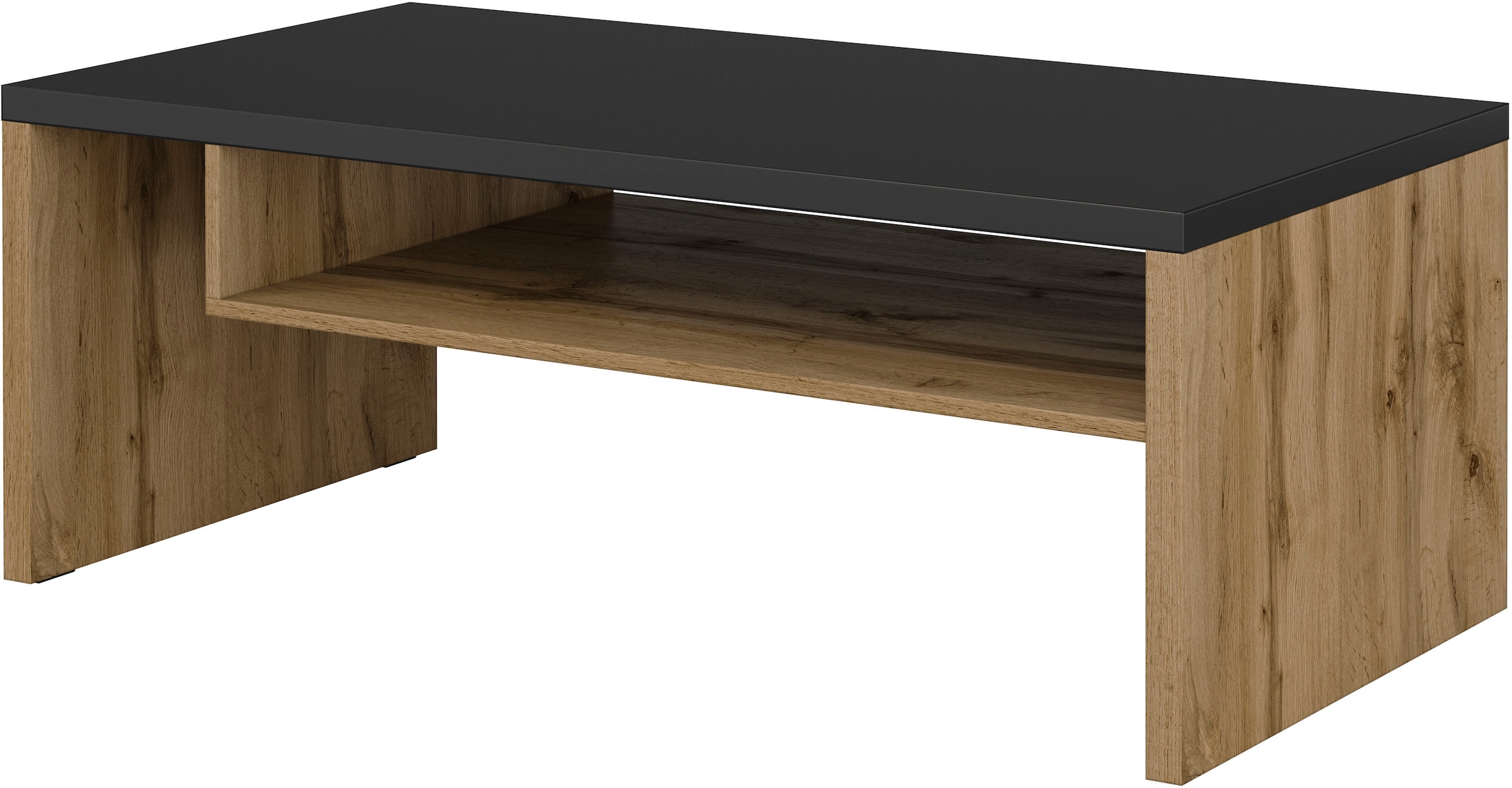 INOSIGN Couchtisch »Cross, Breite 120 cm, moderner Sofatisch für Wohnzimmer«, Tisch mit offenem Fachboden