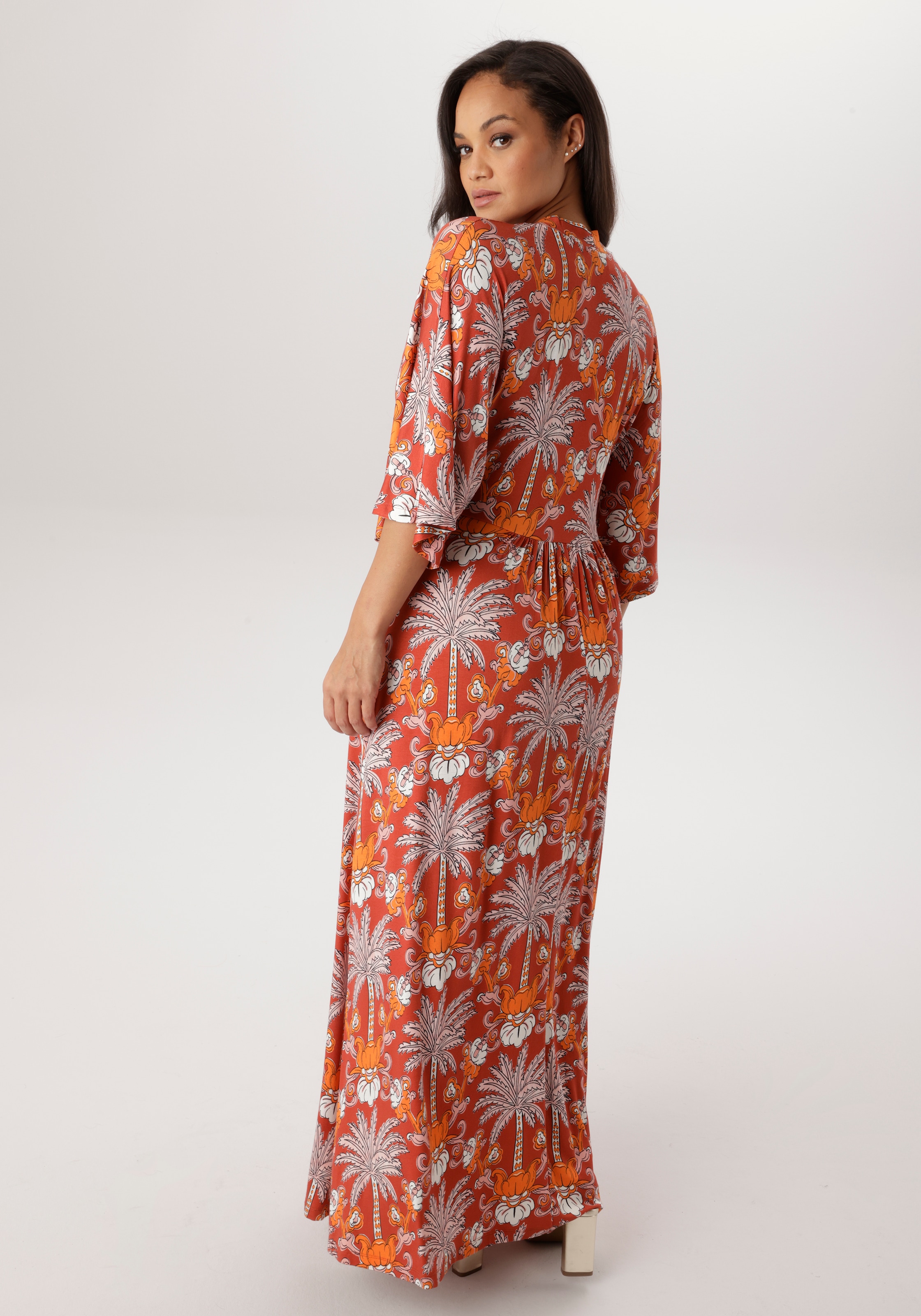 Aniston PLUS Jerseykleid in trendy Maxilänge - NEUE KOLLEKTION