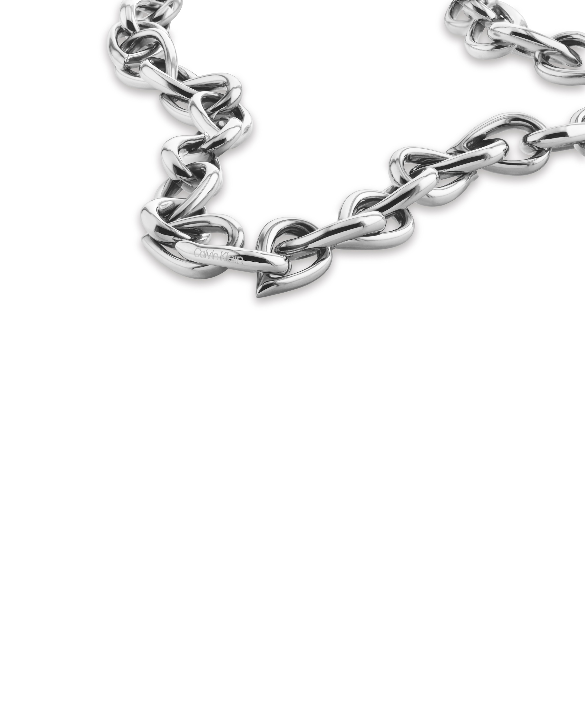 Calvin Klein Edelstahlkette »SCULPTURED DROPS«