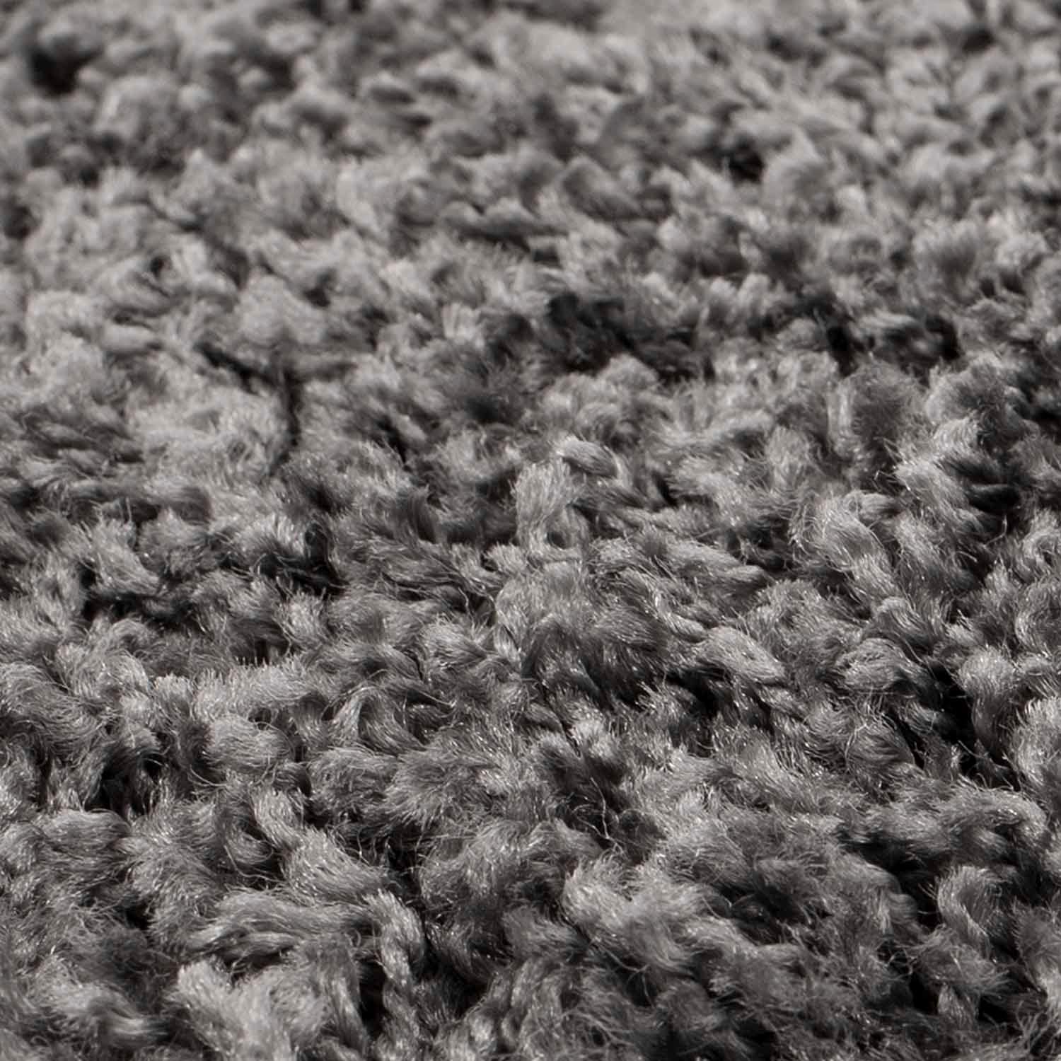 Carpet City Hochflor-Teppich »Shaggi uni 500«, rechteckig, 30 mm Höhe, Läufer, Shaggy, Uni, Langflor, weich, Wohnzimmer, Schlafzimmer, Kinder