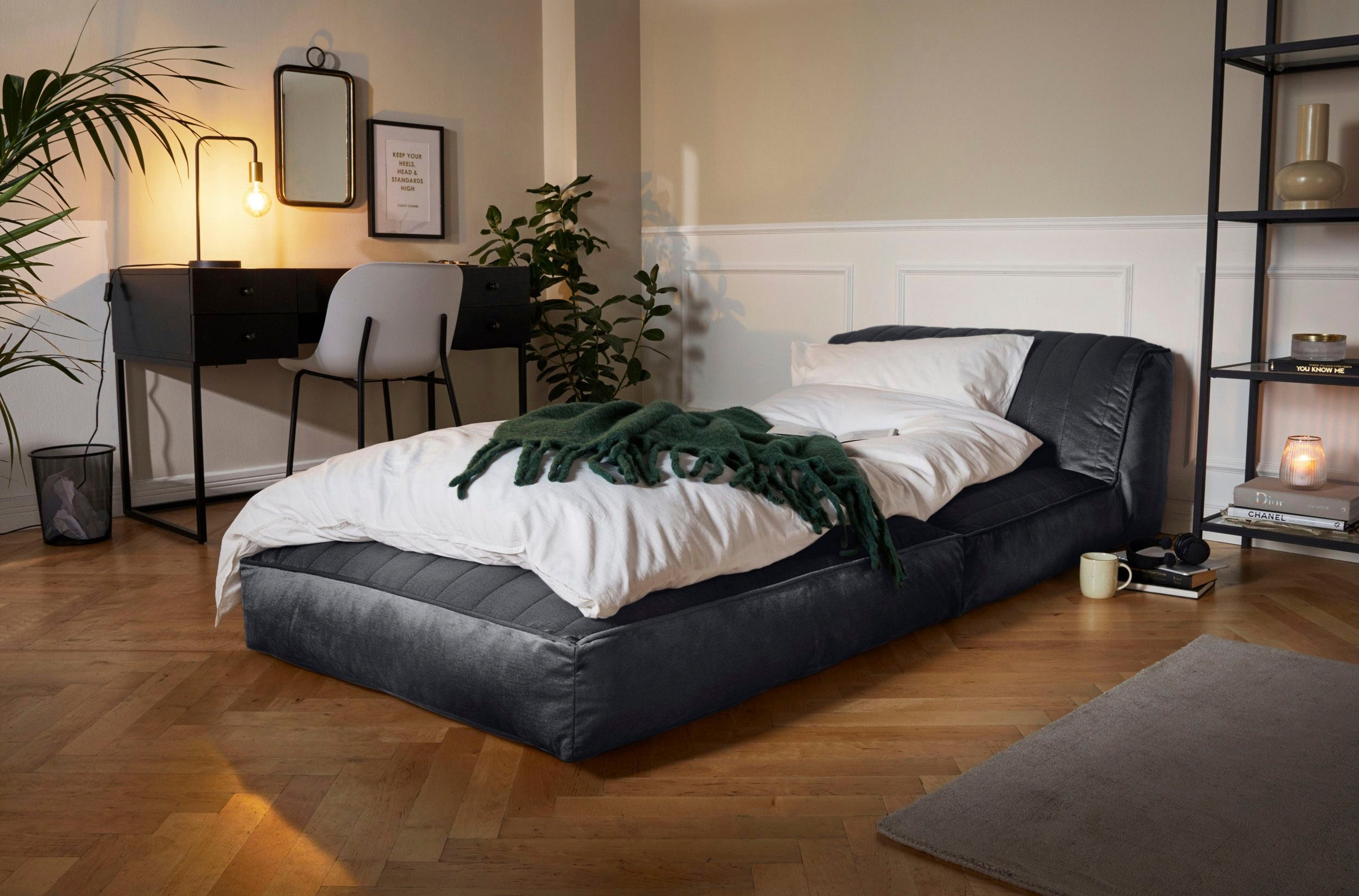 Leonique Relaxsessel »Polly«, Loungesessel mit Schlaffunktion, perfekt als Gästebett, Daybed