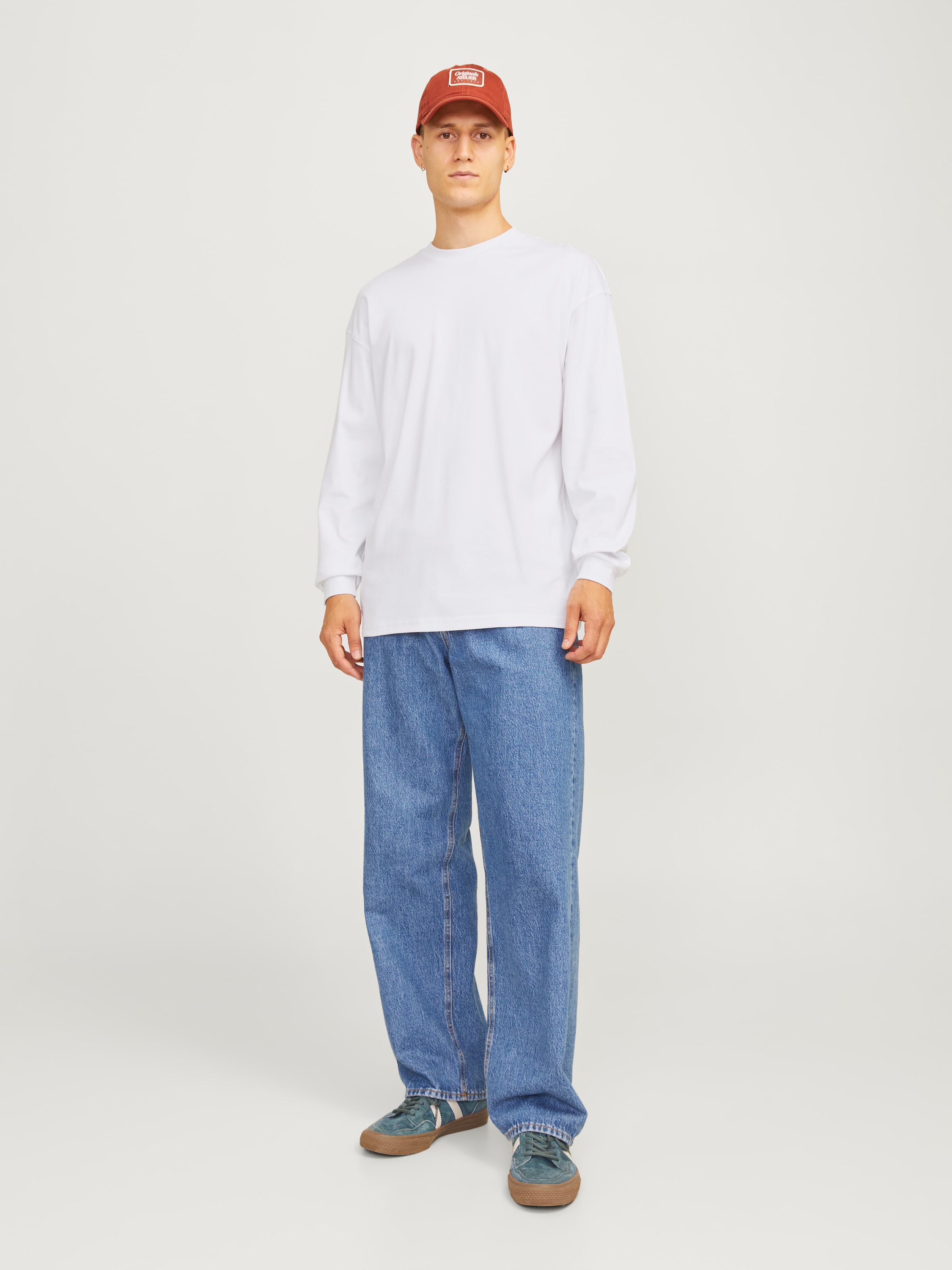 Jack & Jones Langarmshirt »JJEURBAN EDGE TEE LS O-NECK NOOS«