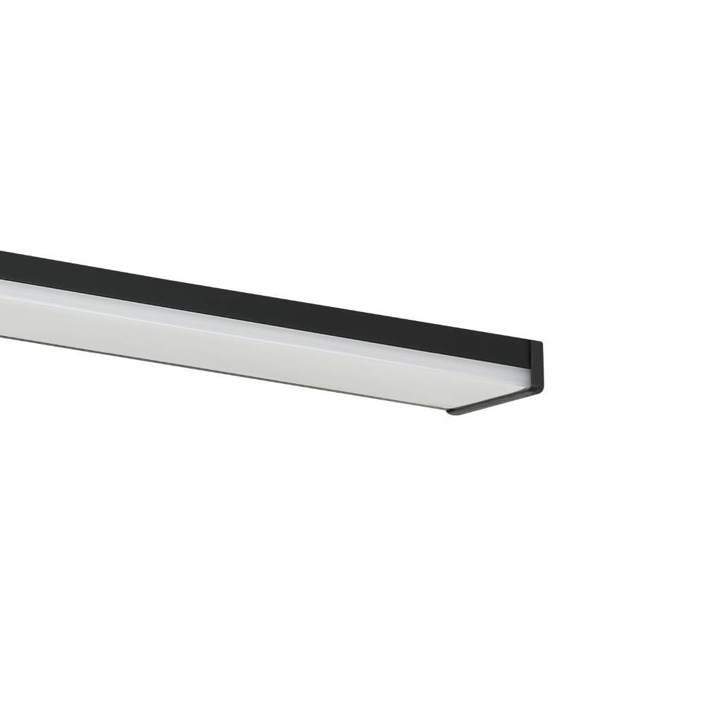 EGLO Spiegelleuchte »PANDELLA 2«, 1 flammig, Leuchtmittel LED-Modul | LED wechselbar, Spiegellampe zum Aufstecken, Lampe in Schwarz, Weiß, IP44, L 60 cm