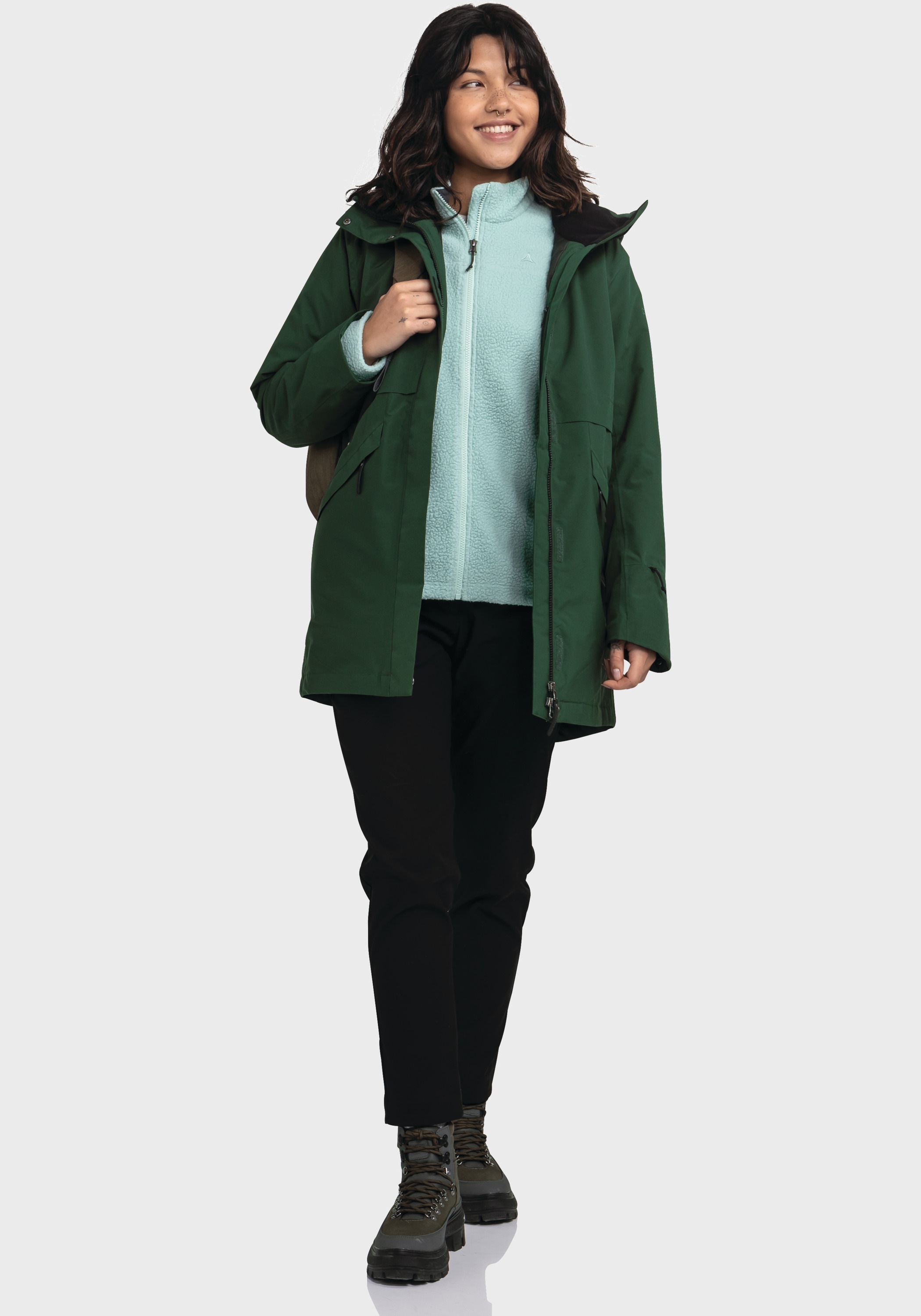 Schöffel Parka »Urban Ins Parka Style Malkay WMS«, mit Kapuze