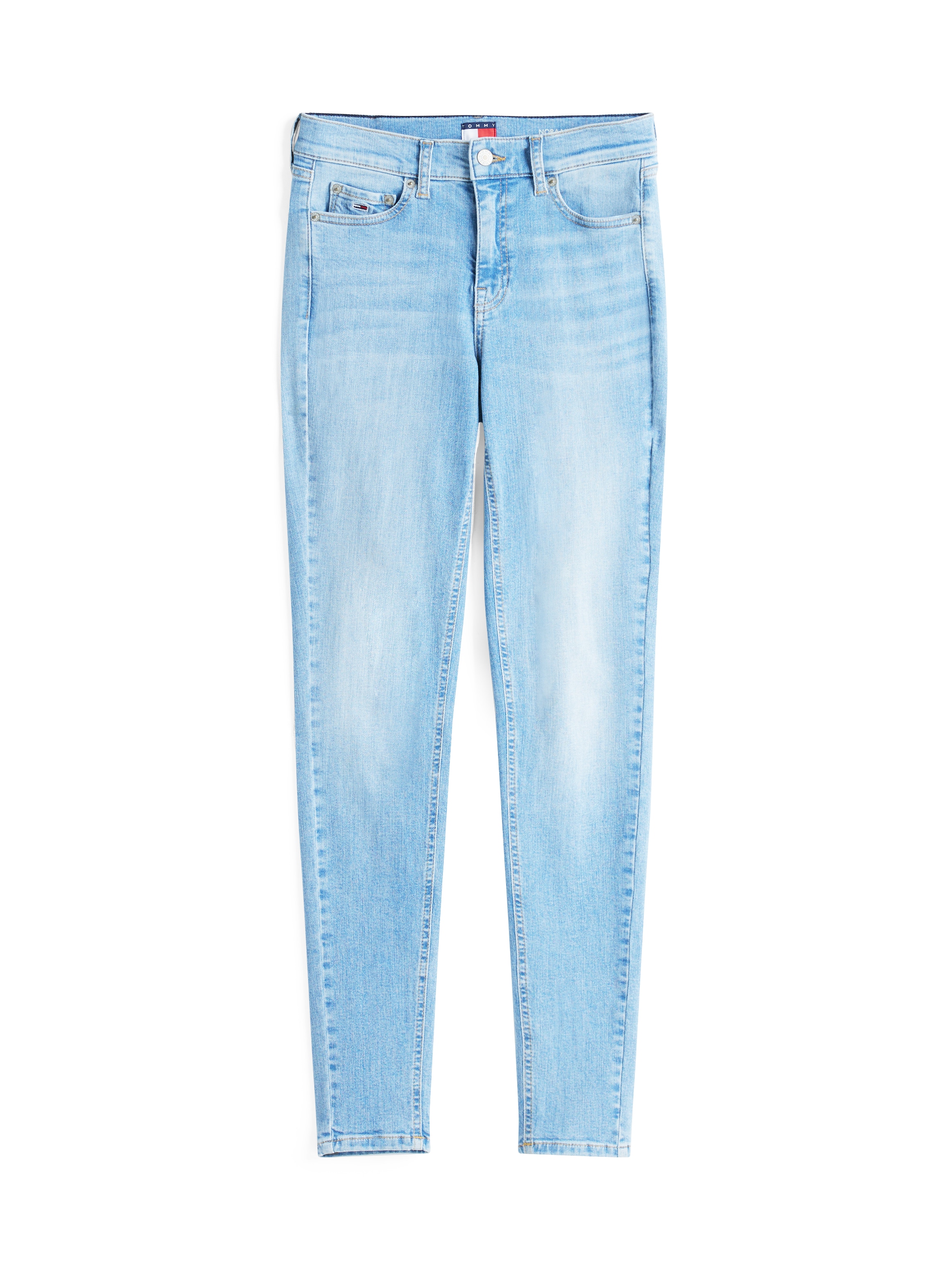 Tommy Jeans Skinny-fit-Jeans »NORA MR SKNY«, mit Waschung, mit Logo-Badge