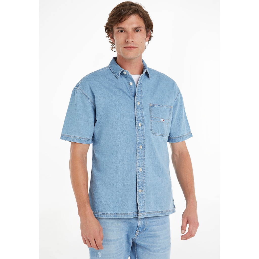 Tommy Jeans Jeanshemd »TJM CASUAL SS DENIM OVERSHIRT«