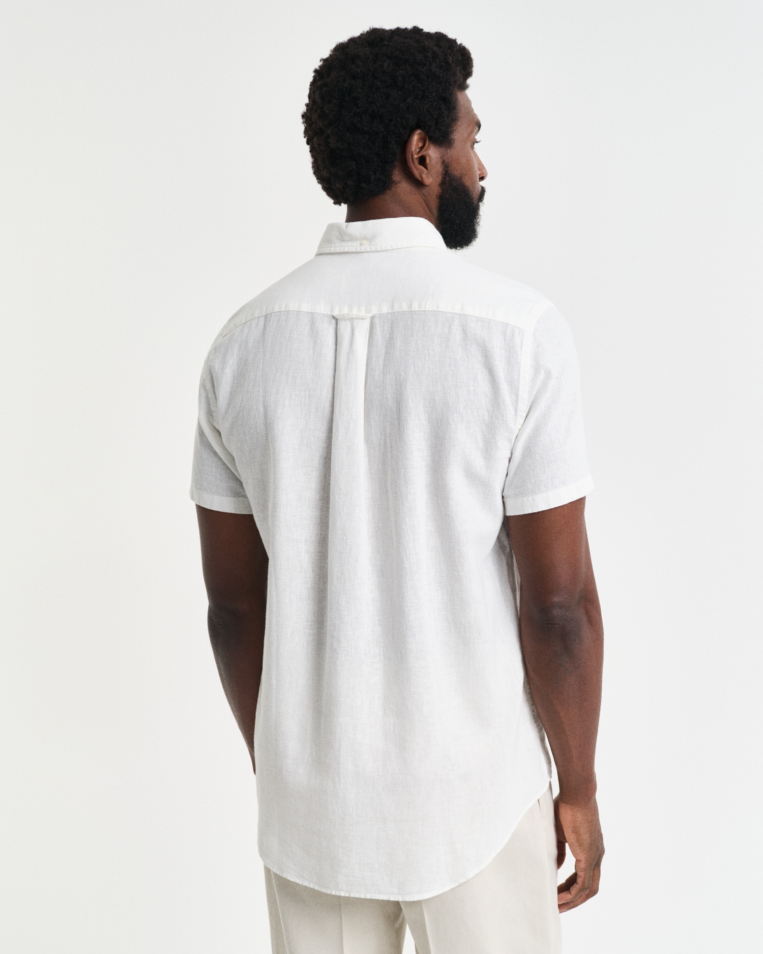 Gant Kurzarmhemd »REG COTTON LINEN SS SHIRT«