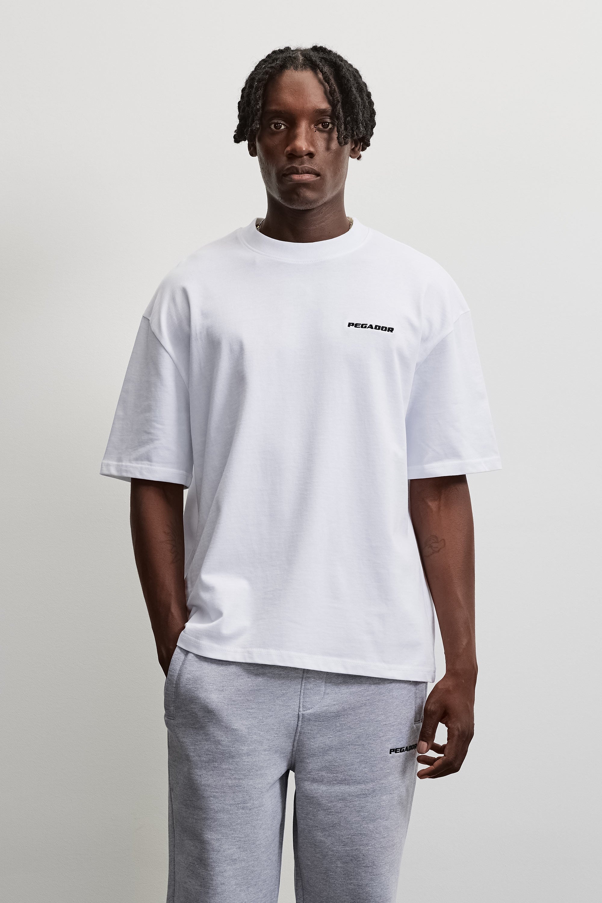 PEGADOR T-Shirt »LOGO OVERSIZED TEE« Baumwolle, oversize
