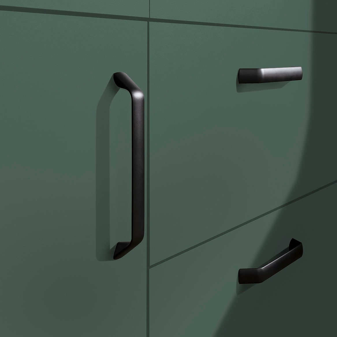 wiho Küchen Küchenzeile »"Simi", mit verstellbaren Füßen, Breite 280 cm,« wahlweise mit E-Geräten, Soft-Close-Funktion in Schubkästen & Auszügen