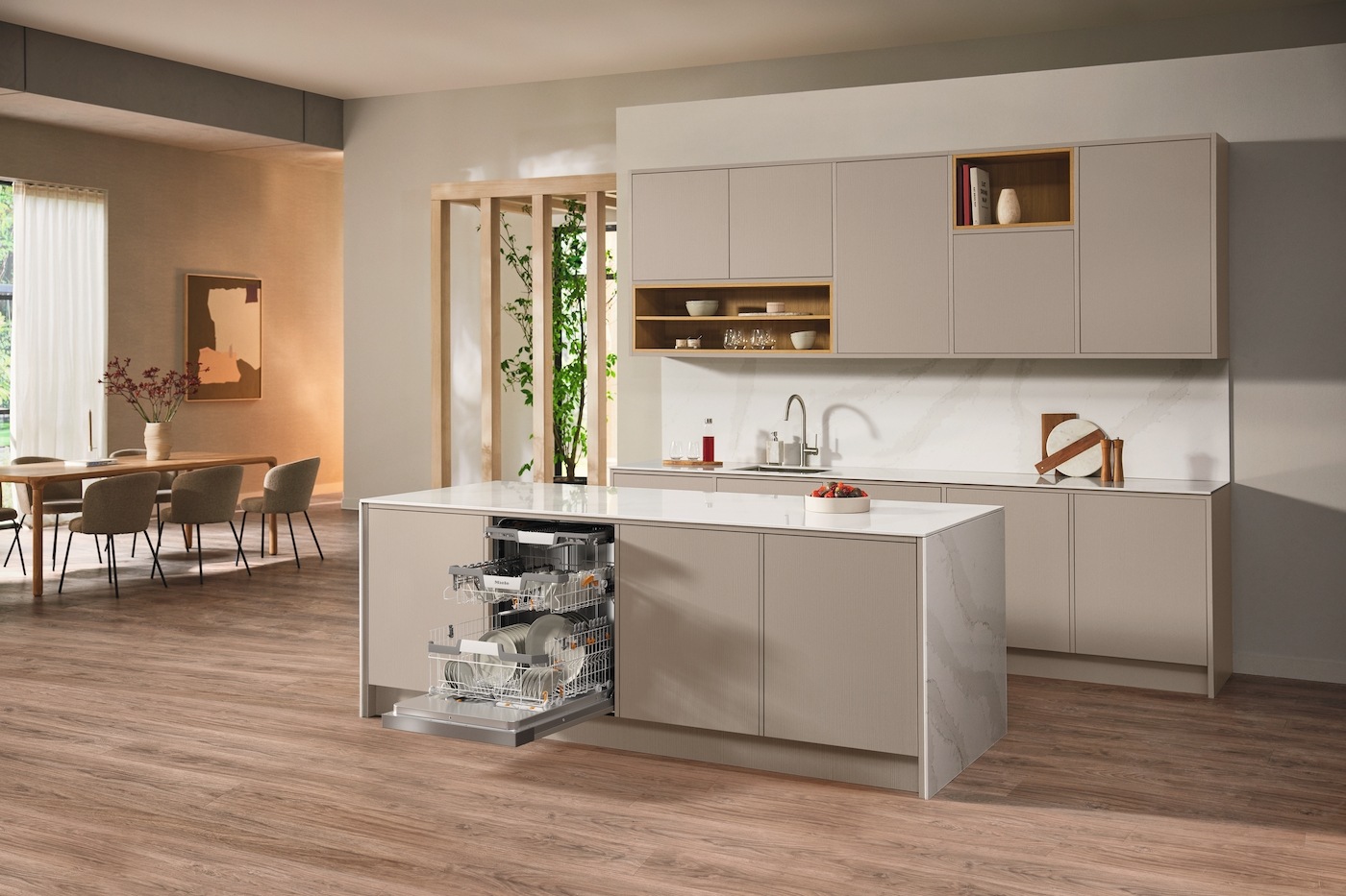 Miele teilintegrierbarer Geschirrspüler »G 7137 SCi XXL AD 125 Edition«, 14 Maßgedecke