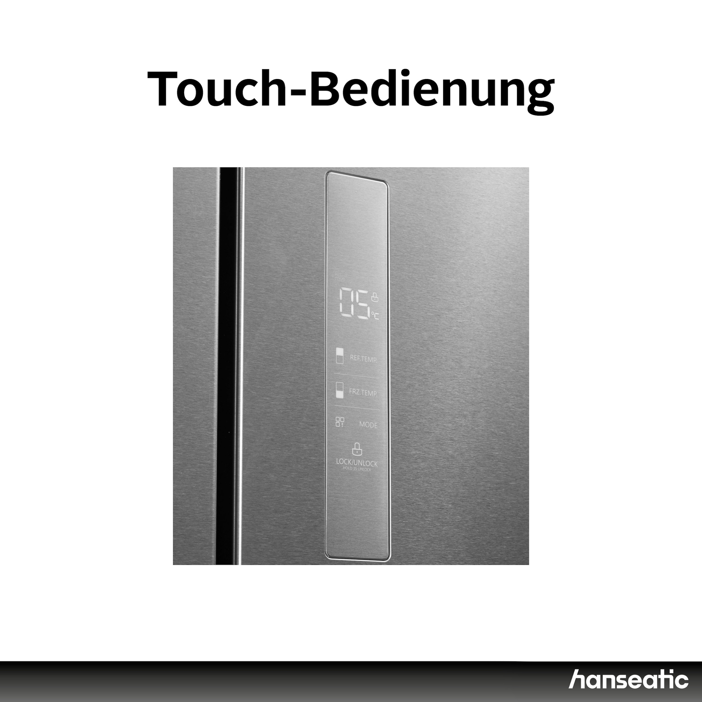 Hanseatic Multi Door »HCD17884EI« 177,5 cm hoch 83,3 cm breit inkl. 3 Jahre Herstellergarantie