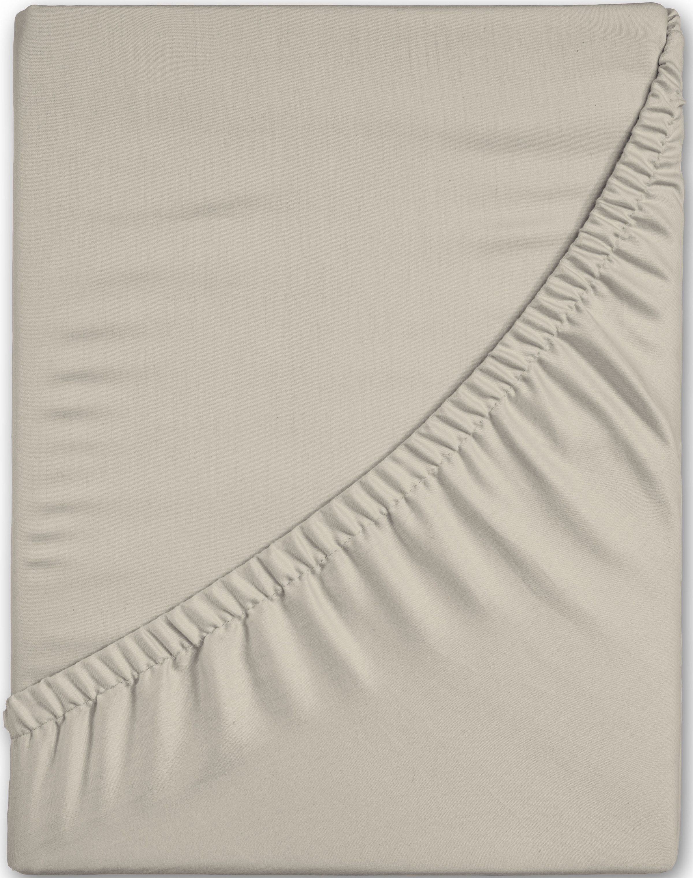good morning Spannbettlaken »Jersey Spannbettlaken«, 100% Baumwolle, Jersey, Rundumgummi, bis 25 cm höhe, 90/100x200, Weiß
