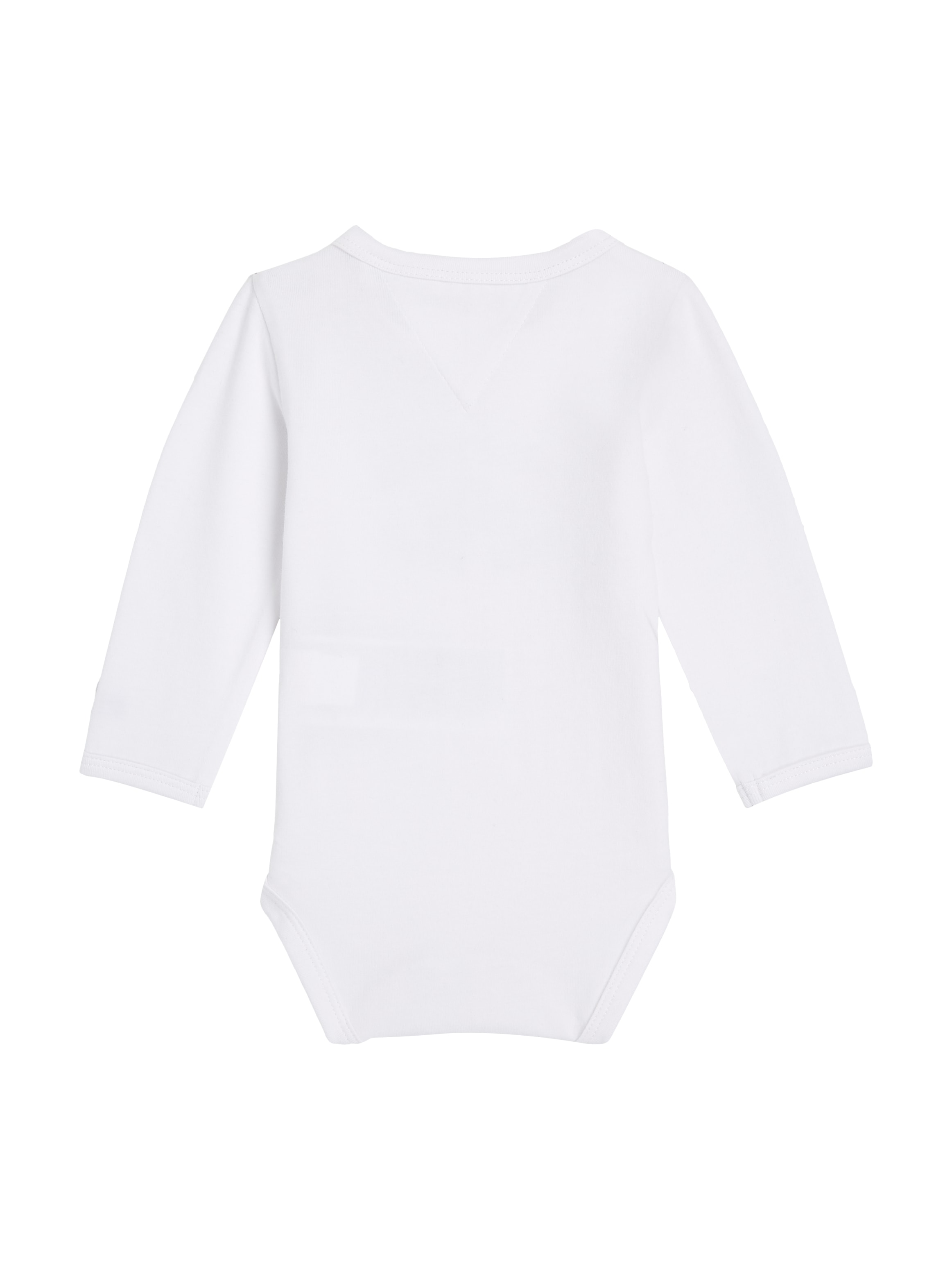 Tommy Hilfiger Langarmbody »MONOTYPE OVAL BODY LS«, Baby bis 2 Jahre, Drucker am Ausschnitt + im Schritt, Logoprint
