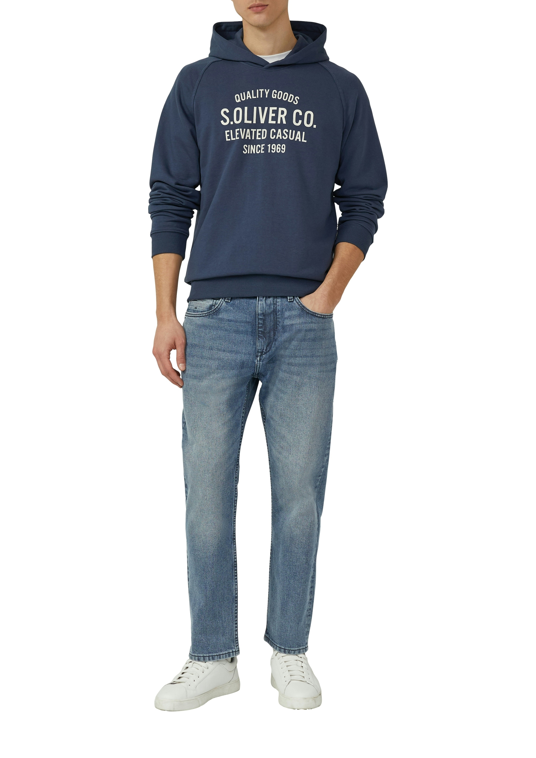 s.Oliver Hoodie , mit Logo Print
