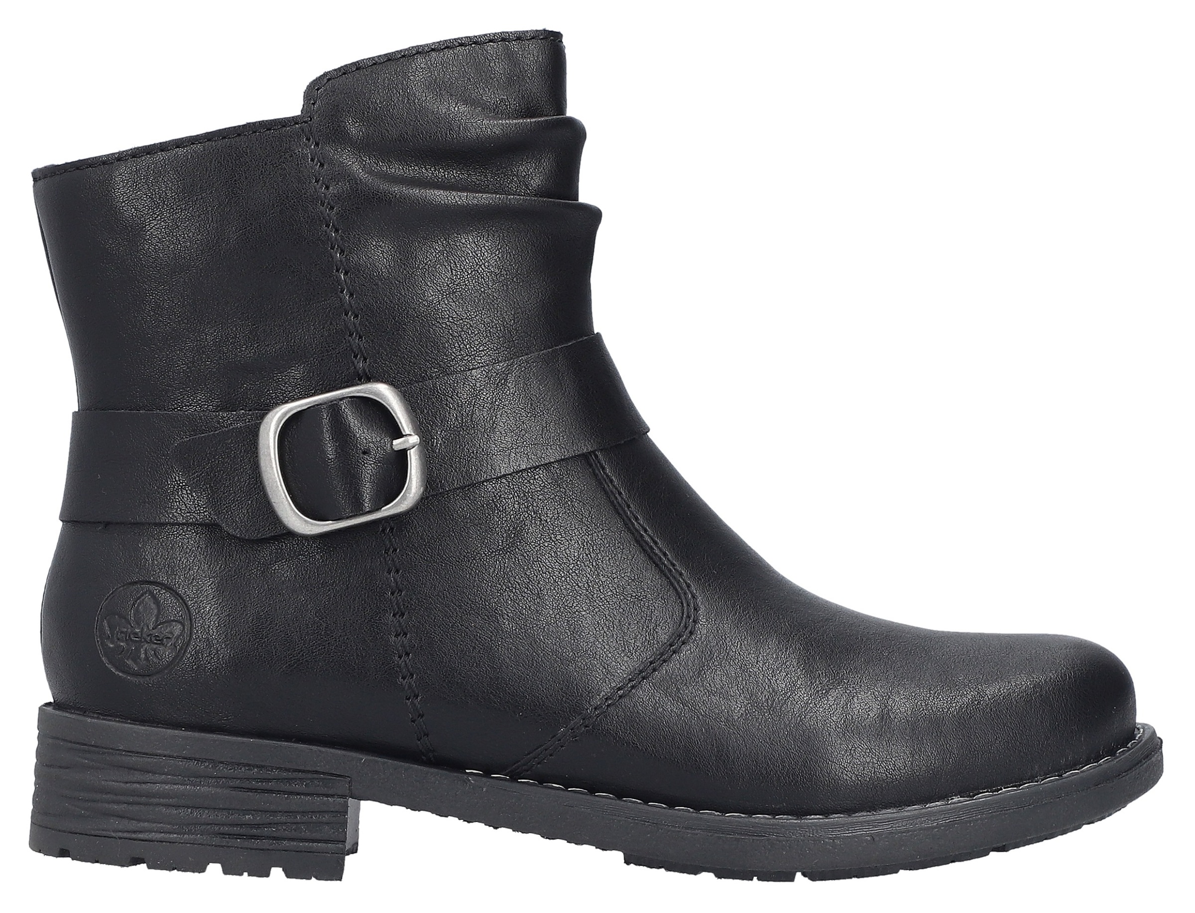 Rieker Stiefelette, Boots, Blockabsatz, mit Innenreißverschluss
