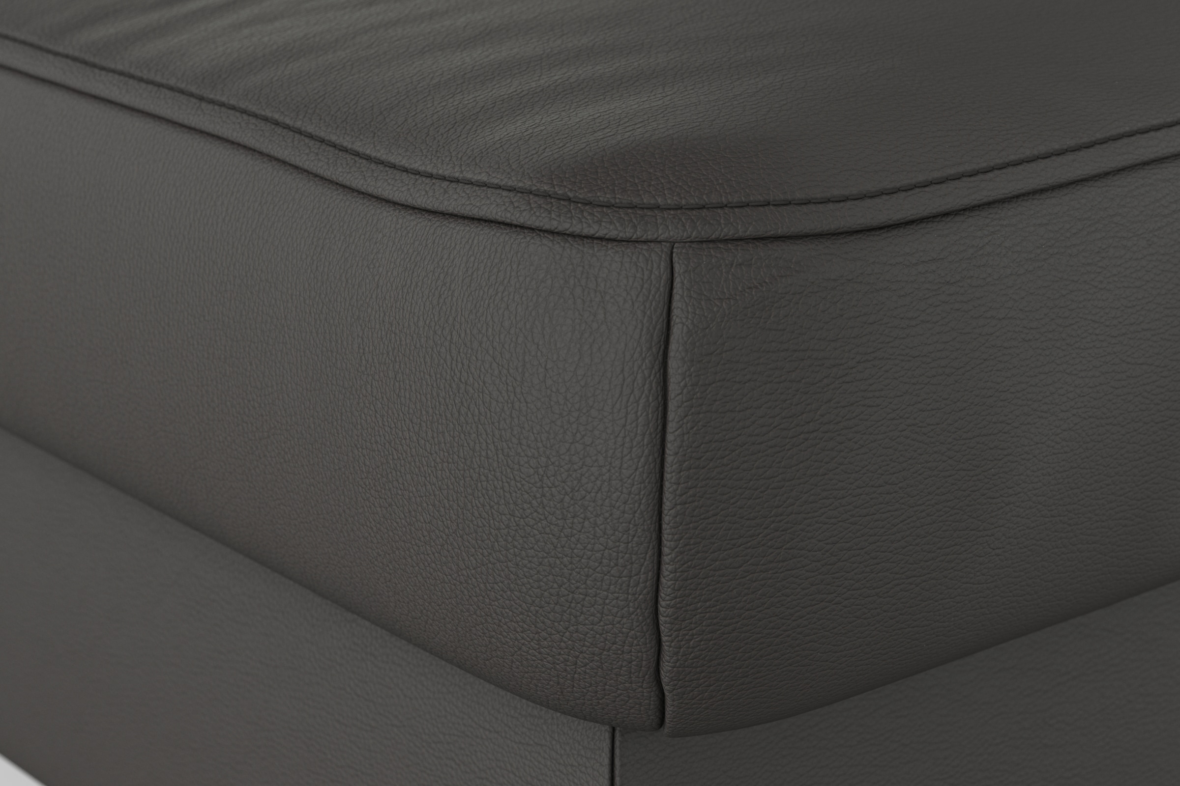 sit&more Hocker »Bendigo«, mit Klappfunktion, Bodenfreiheit 15 cm, wahlweise in 2 Fußfarben