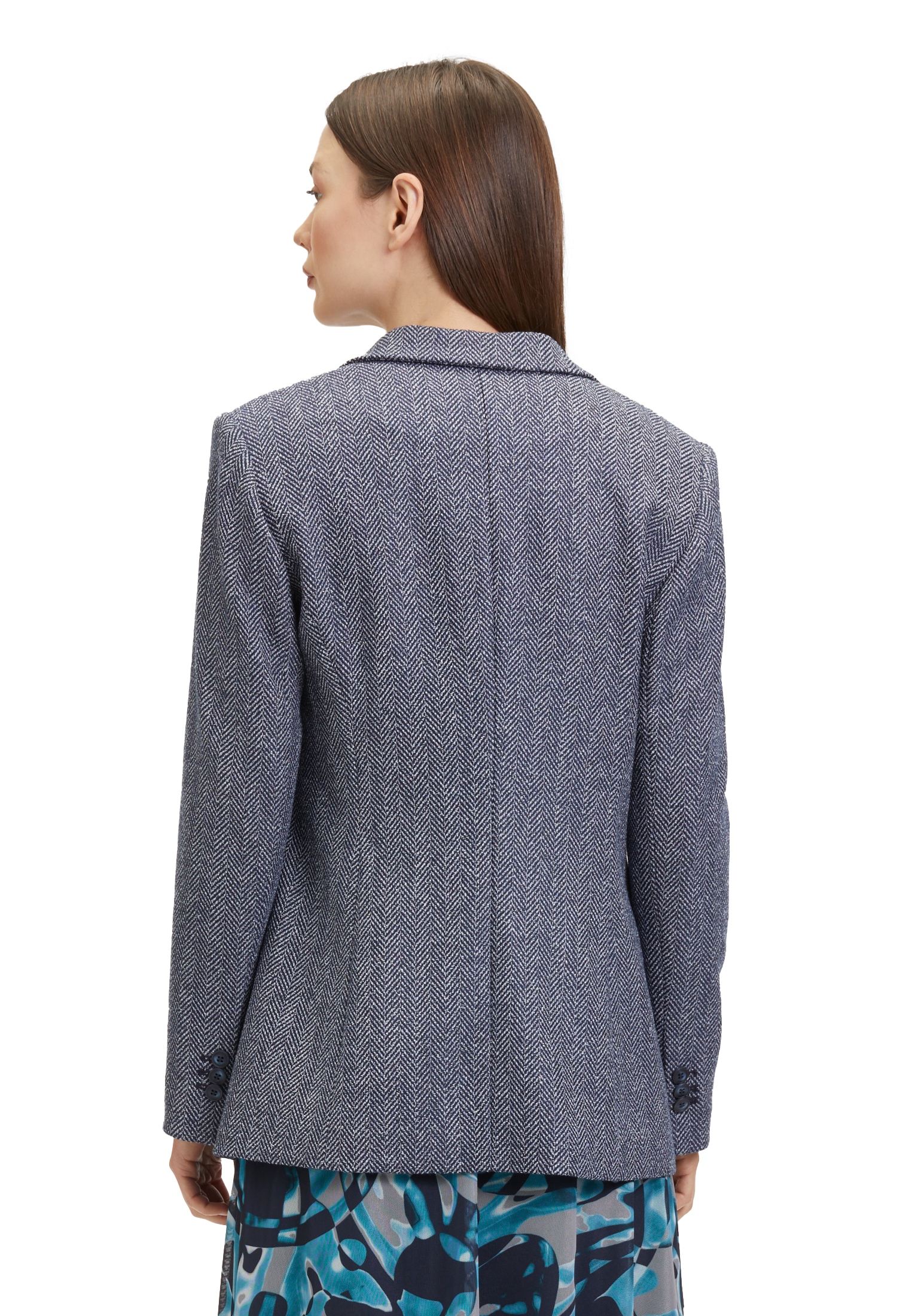 Betty&Co Longblazer »Longblazer mit Taschen«