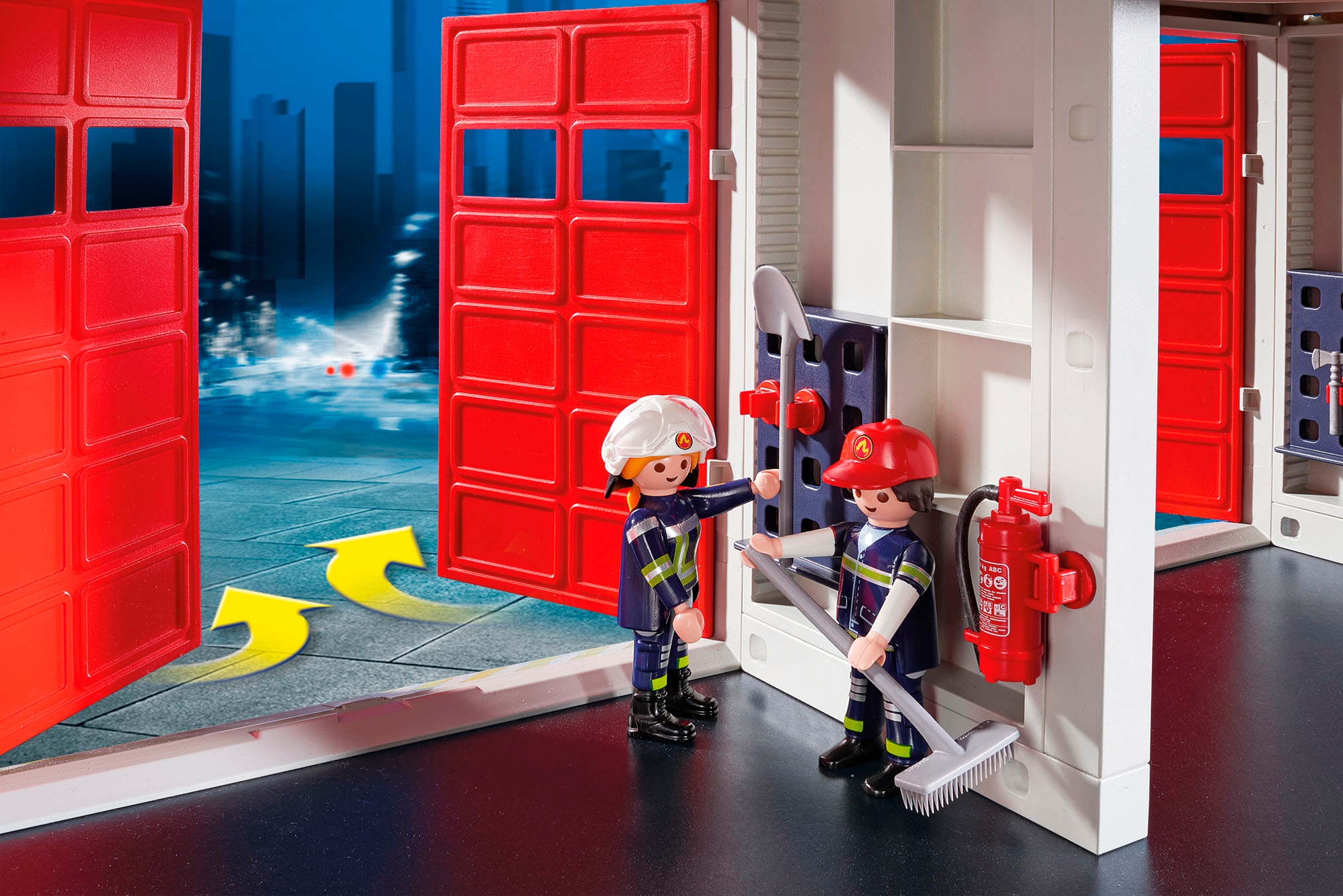 Playmobil® Konstruktions-Spielset »Große Feuerwache (9462), My Action Heroes« Made in Germany