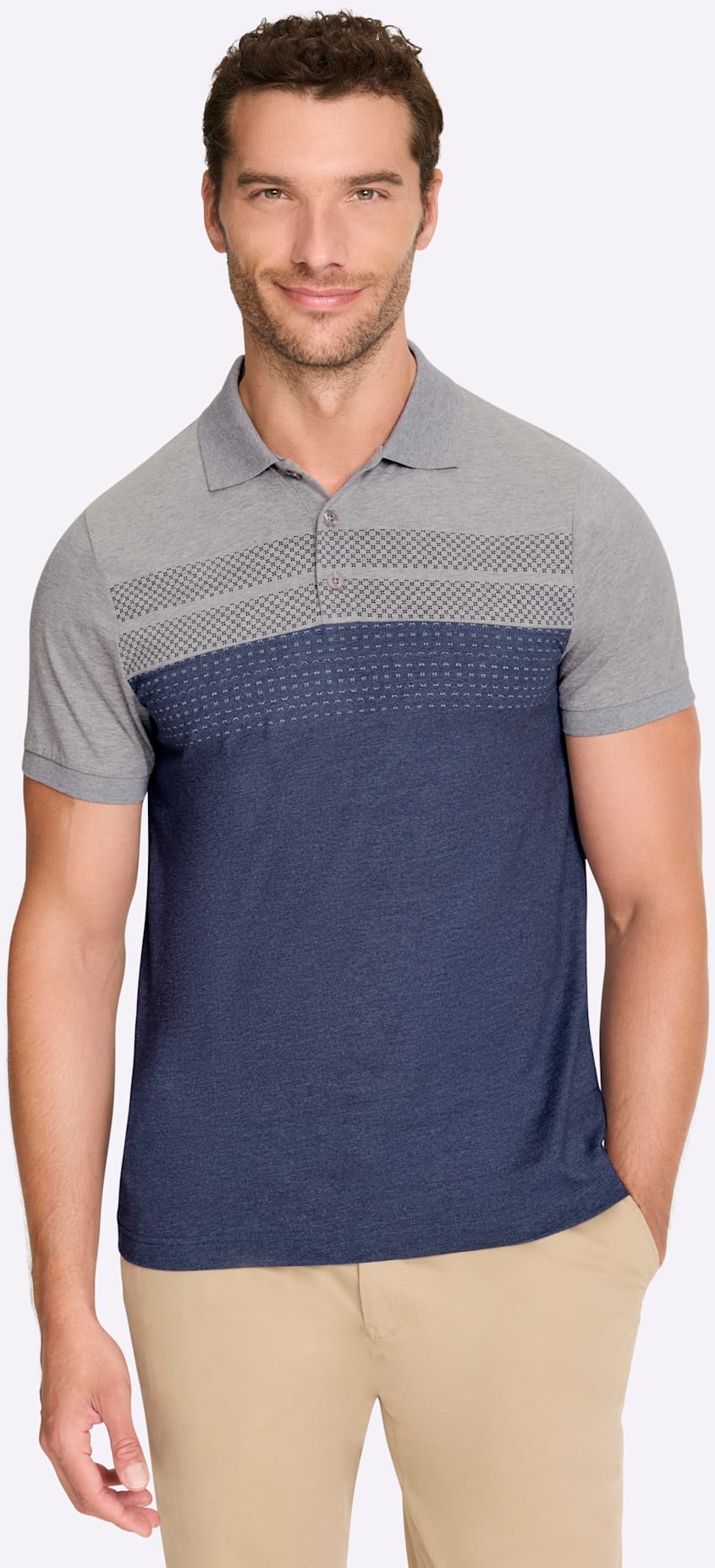 Marco Donati Kurzarmshirt »Kurzarm-Poloshirt« 1 tlg.