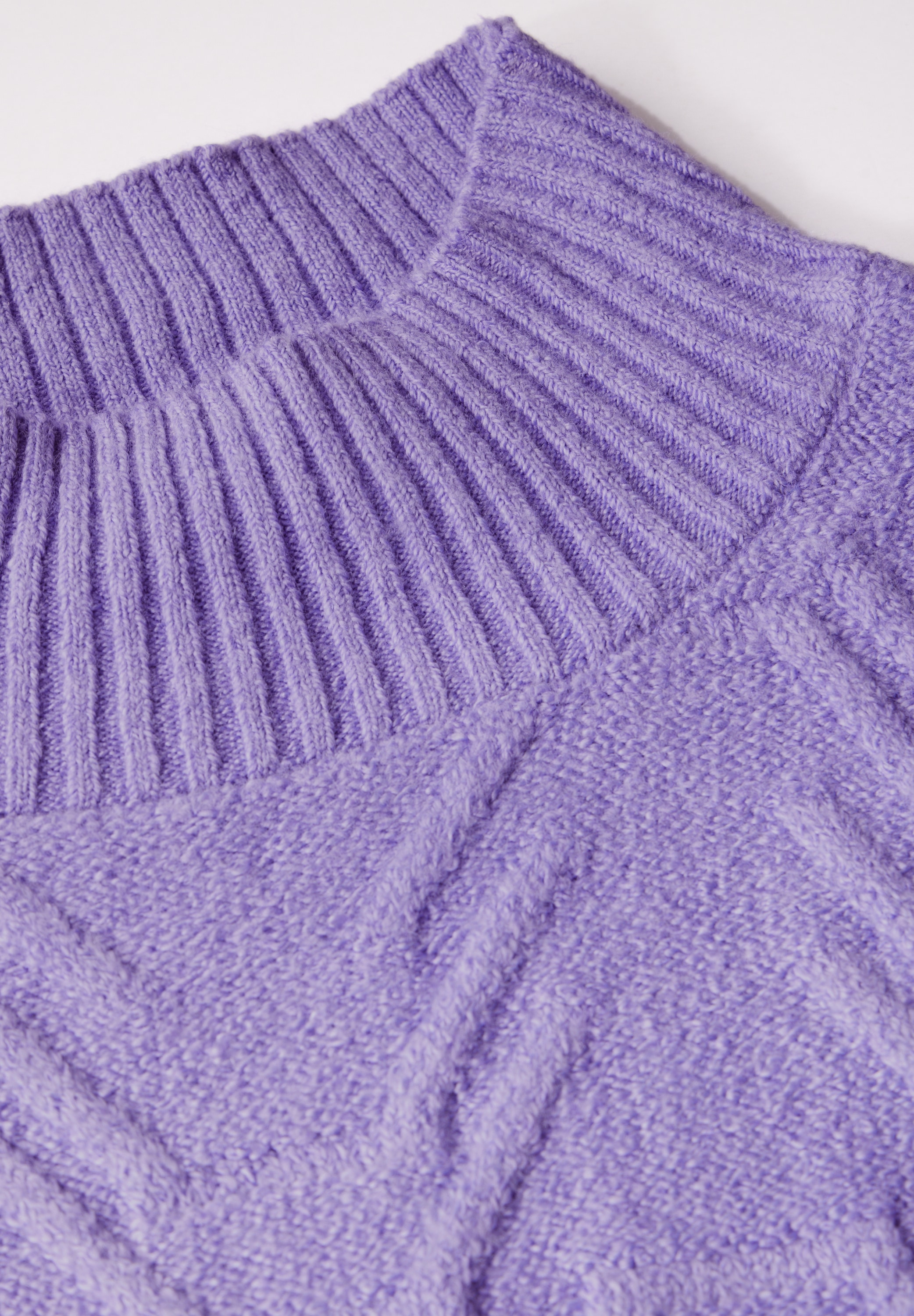 Cecil Strickpullover, mit Jaquard-Muster und Stehkragen