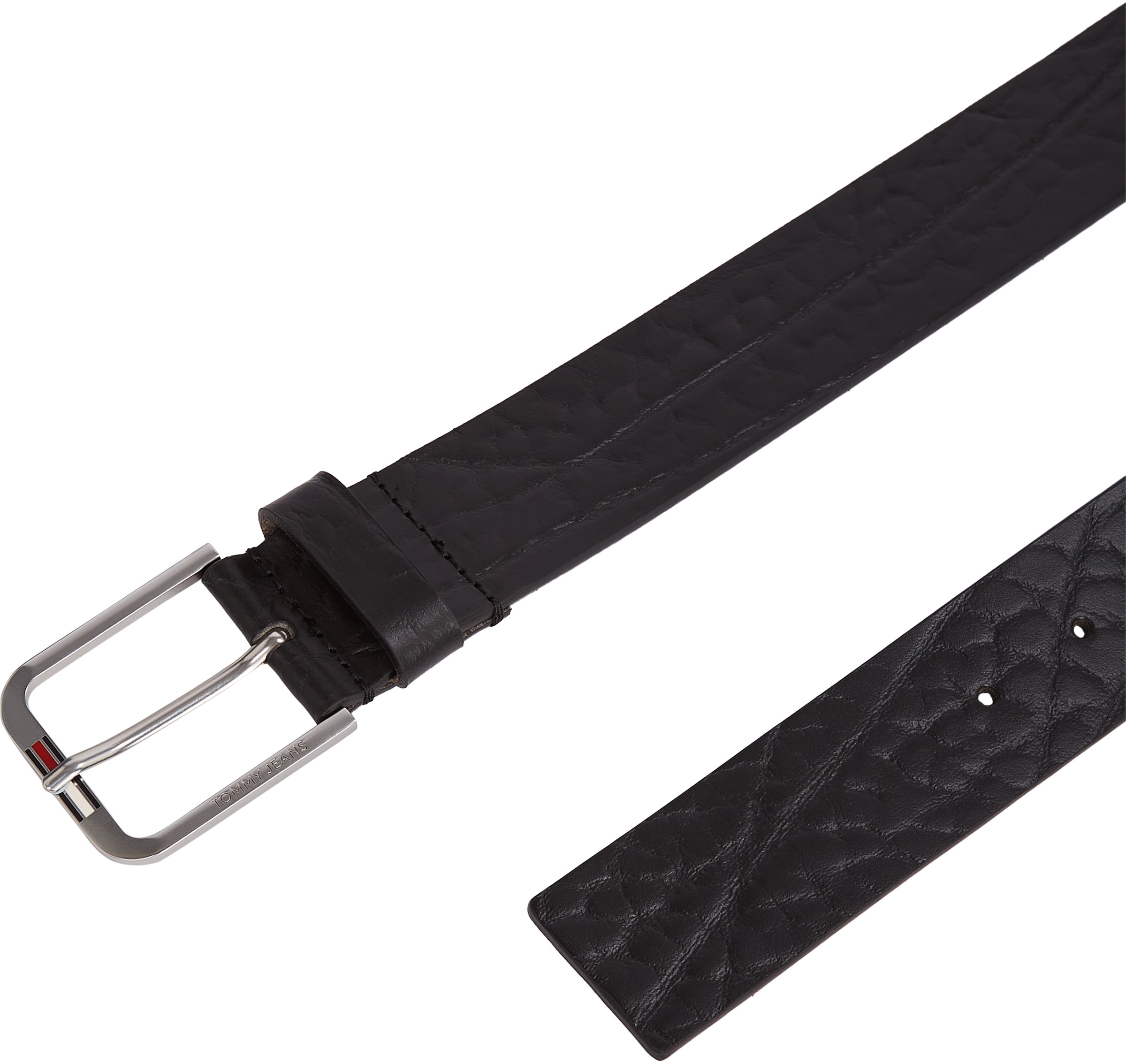 Tommy Jeans Ledergürtel »TJM AUSTIN 4.0«, Größenverstellbar