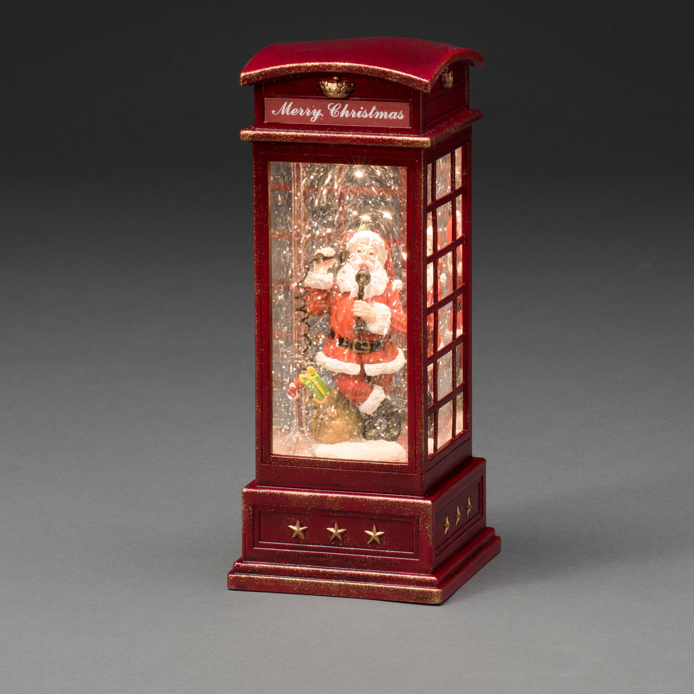 Jahren mit LED XXL Weihnachtsmann Garantie KONSTSMIDE Telefonzelle 3 1 »Weihnachtsdeko LED | Laterne rot«, mit flammig-flammig, kaufen online