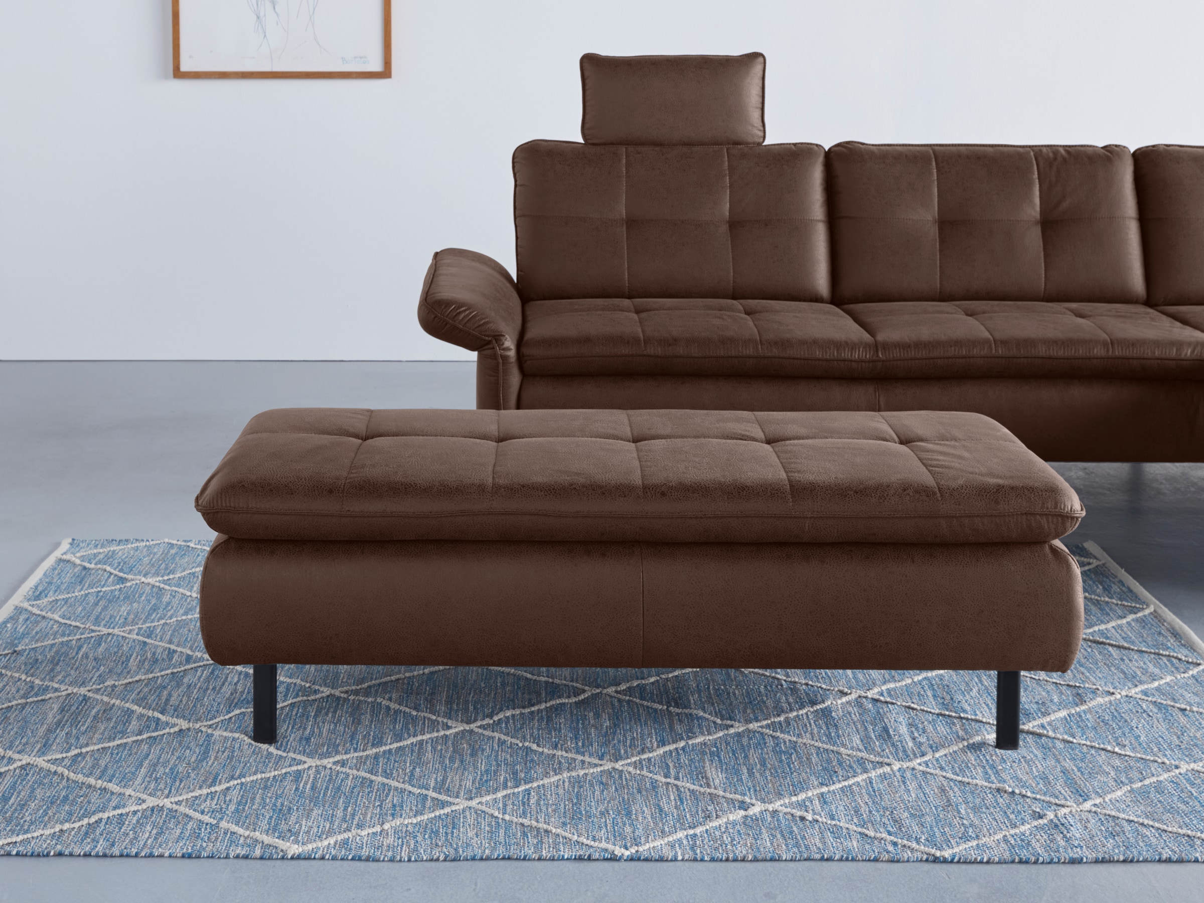 INOSIGN Hockerbank »Birkholm«, passend zur Serie "Birkholm", B/T/H: 137/65/44 cm