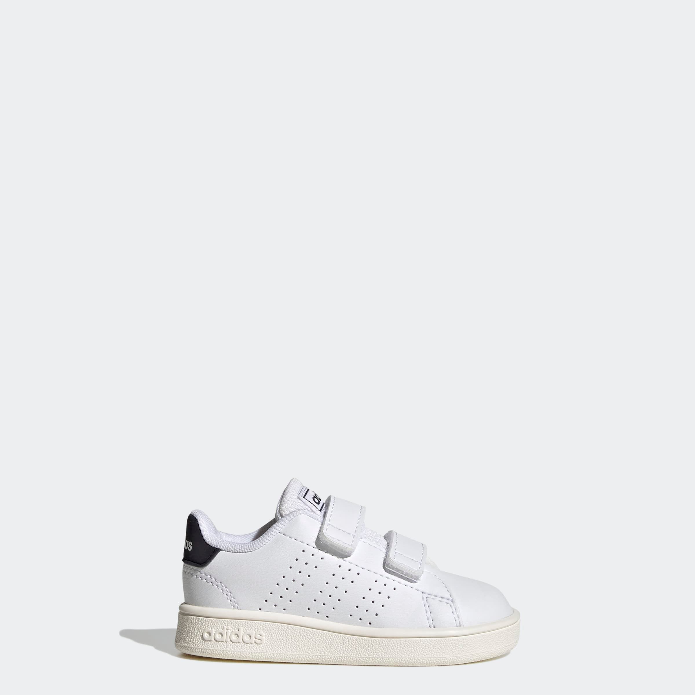 adidas Sportswear Sneaker »ADVANTAGE LIFESTYLE COURT TWO HOOK-AND-LOOP«, Design auf den Spuren des adidas Stan Smith