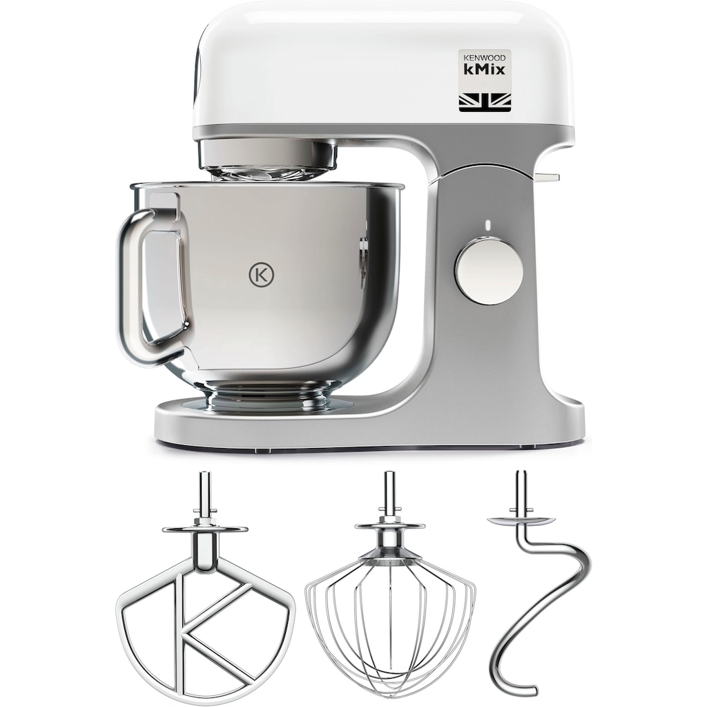 KENWOOD Küchenmaschine »kMix KMX 750WH«, inkl. 3-tlg. Patisserie-Set und 5l Schüssel