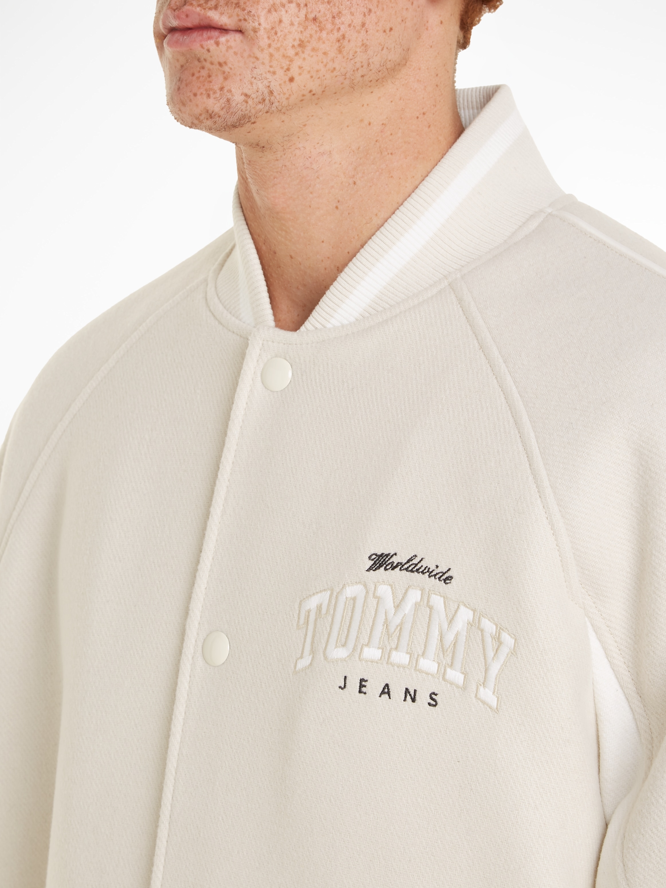 Tommy Jeans Blouson »TJM WOOL VARSITY BOMBER«
