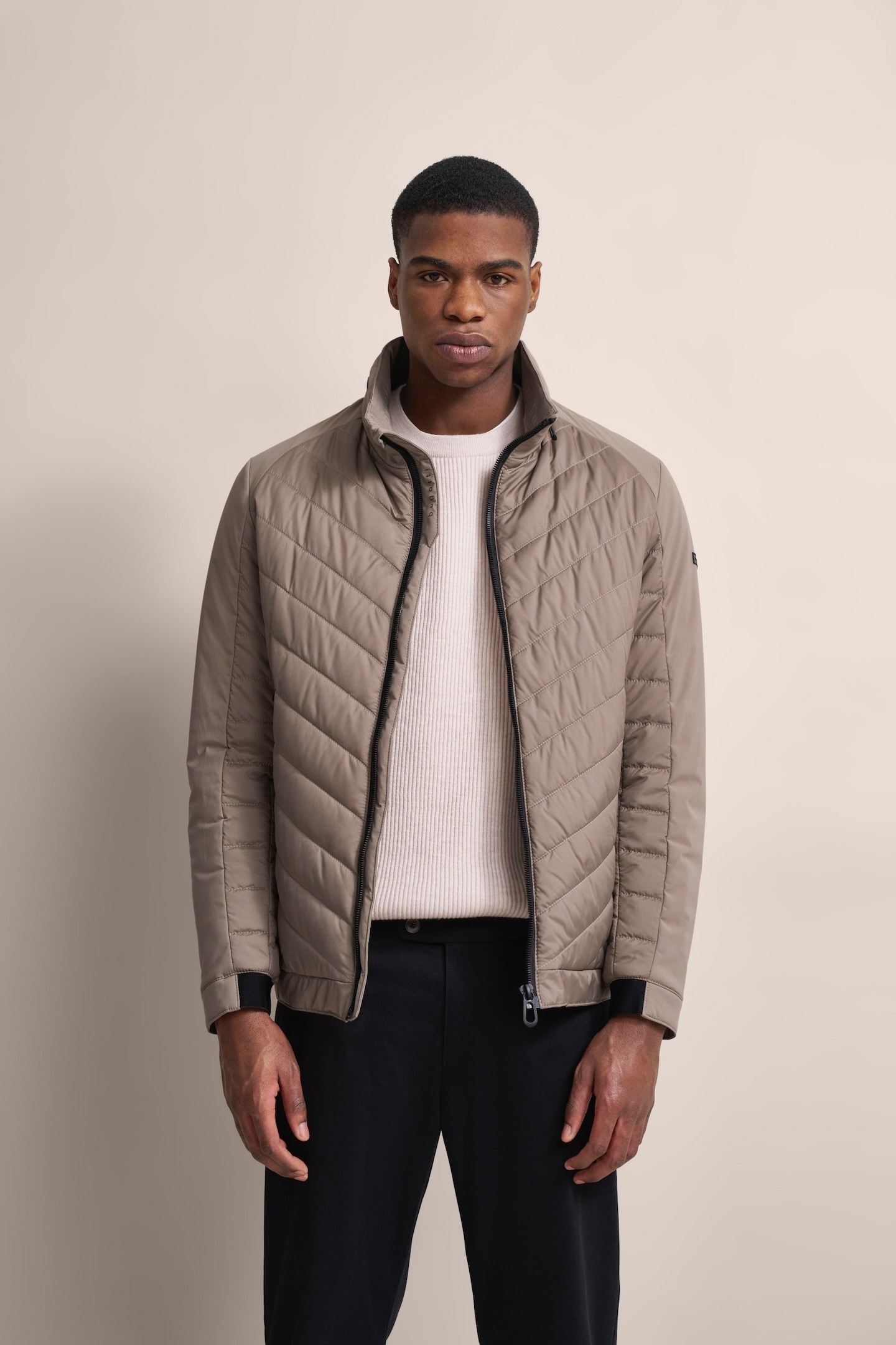 bugatti Blouson, mit Kapuze, mit Frontsteppung
