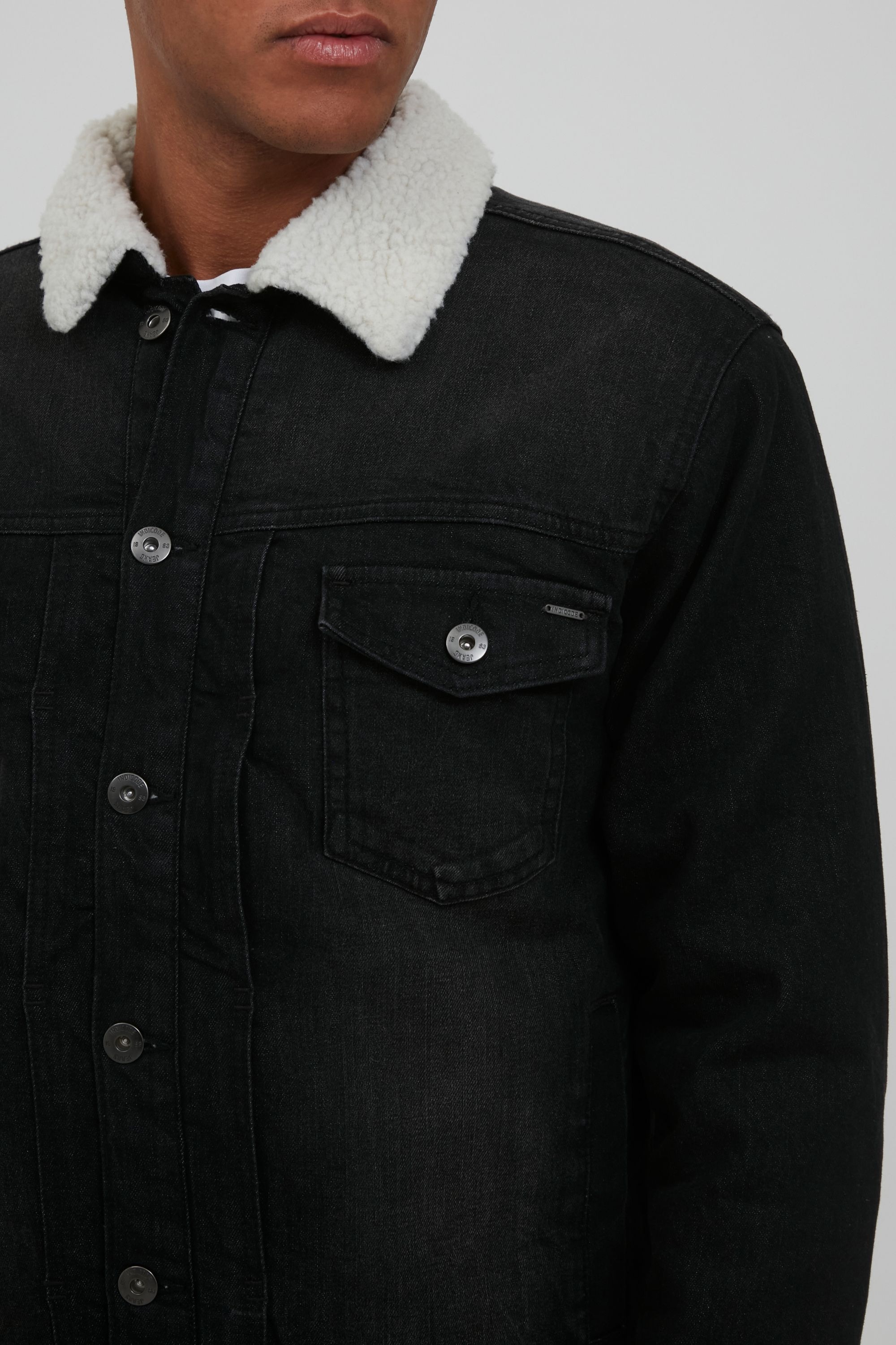 Indicode Jeansjacke »Jeansjacke IDBetlic«, ohne Kapuze