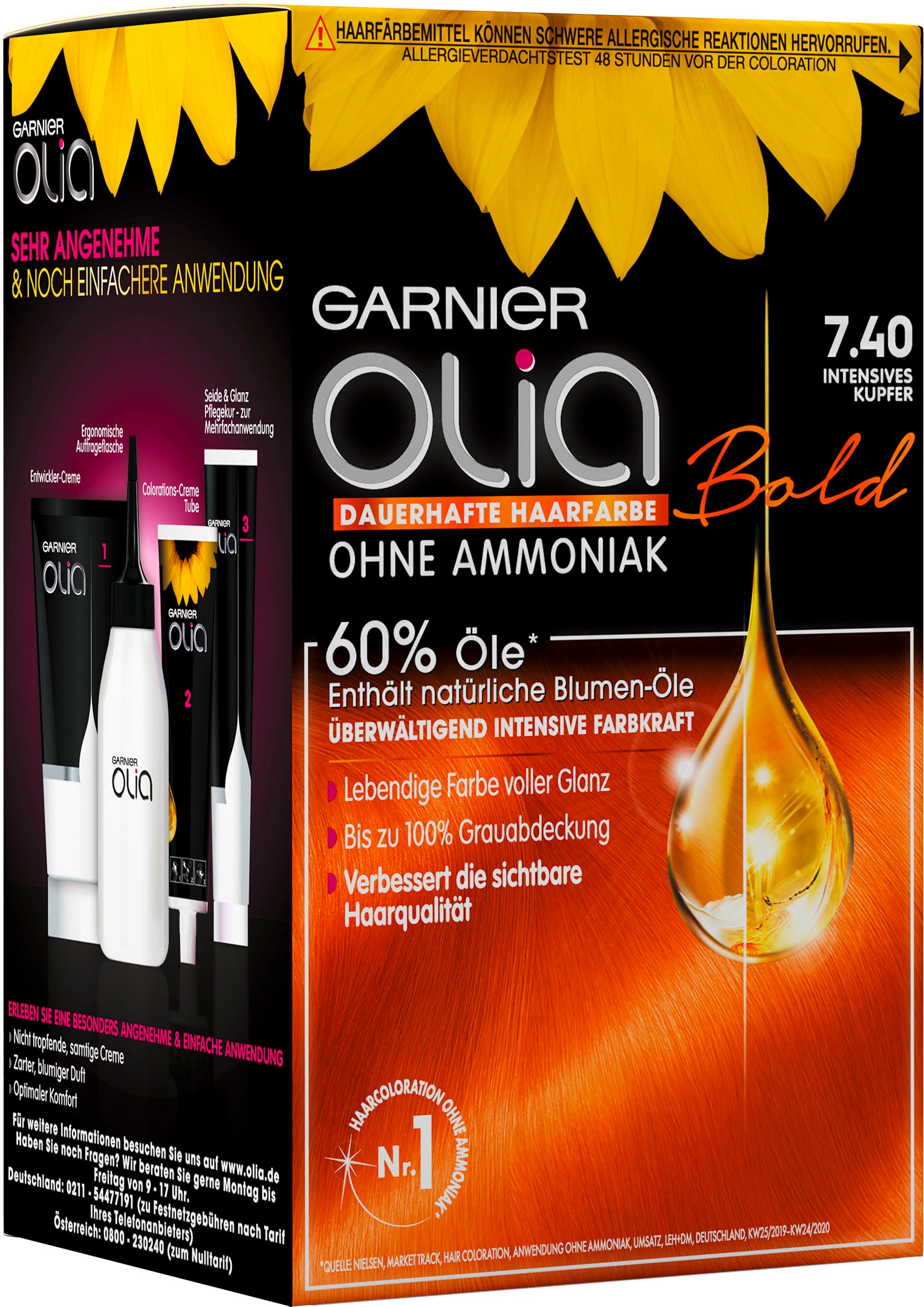 GARNIER Coloration »Olia dauerhafte Haarfarbe« online kaufen | UNIVERSAL | Colorationen