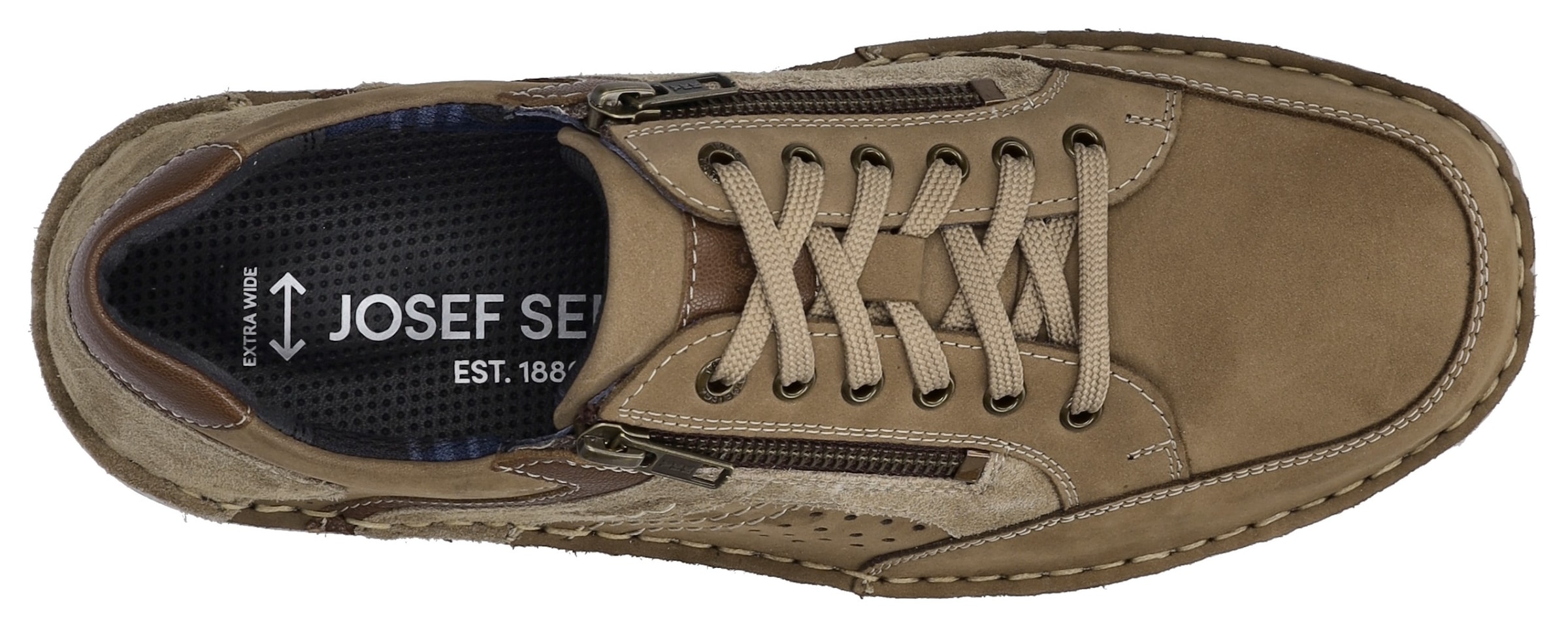 Josef Seibel Schnürschuh »New Anvers 87«, Komfortschuh, Bequemschuh, Freizeitschuh in extraweiter Form