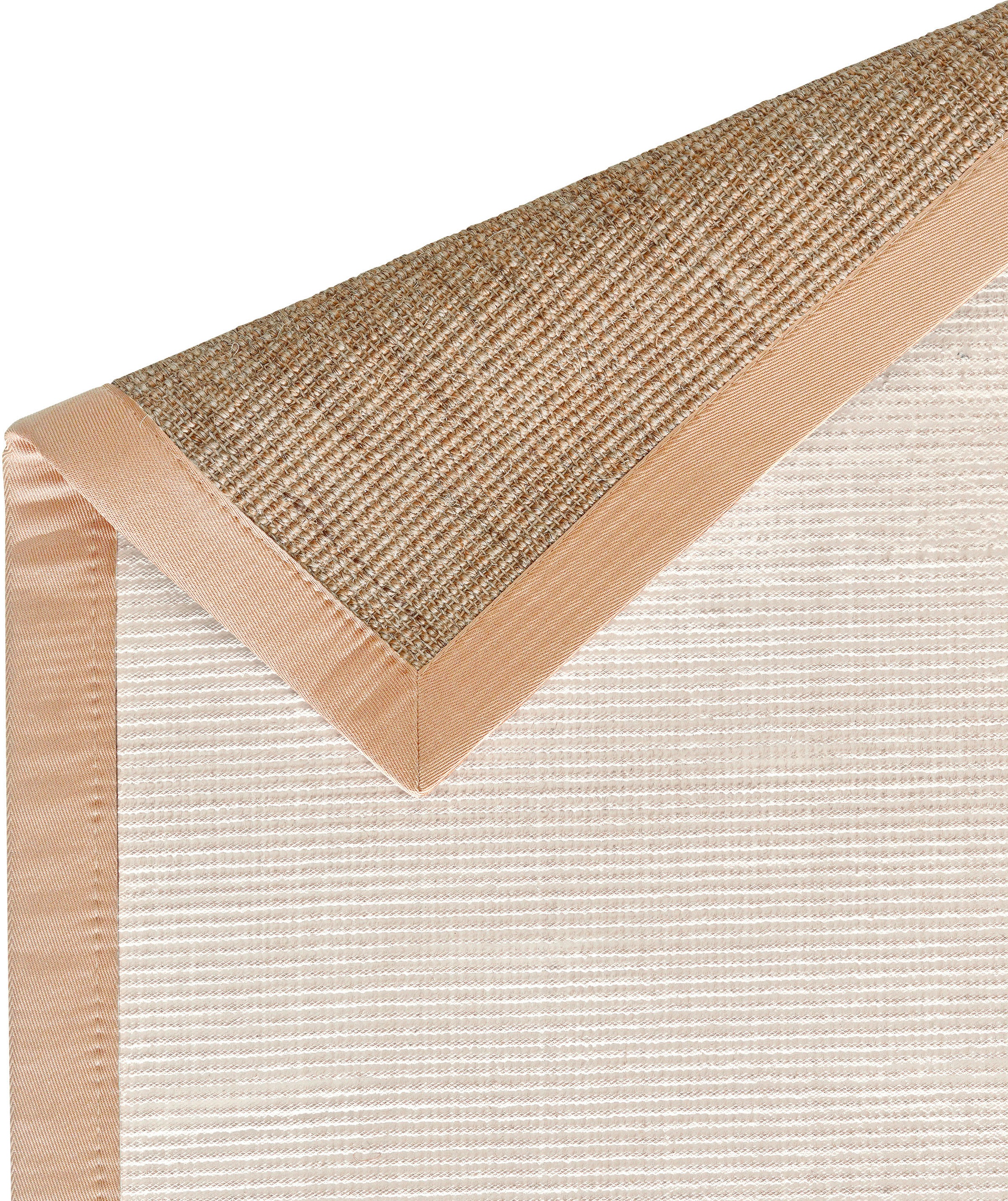 Dekowe Sisalteppich »Mara S2 mit Bordüre«, rechteckig, 5 mm Höhe, Flachgewebe, Material: 100% Sisal, Wohnzimmer