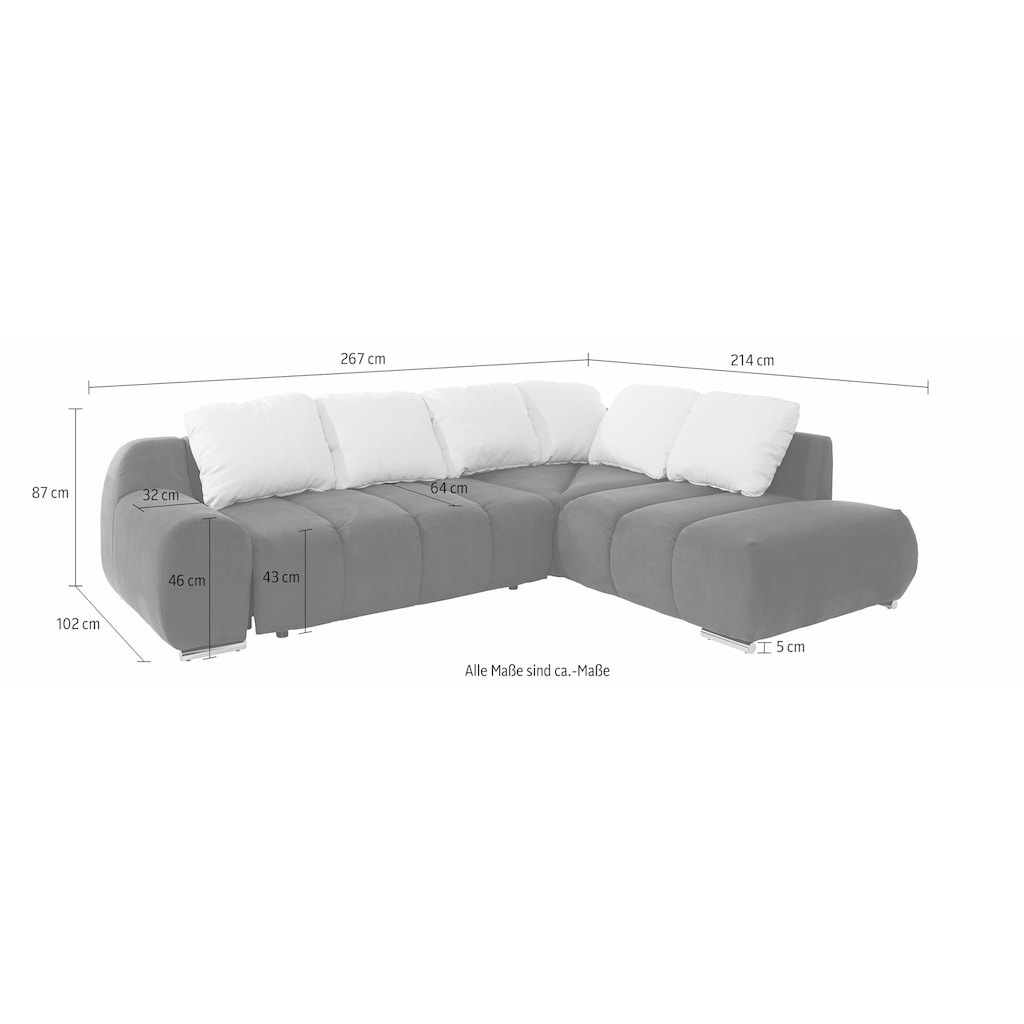 INOSIGN Ecksofa »Bono«