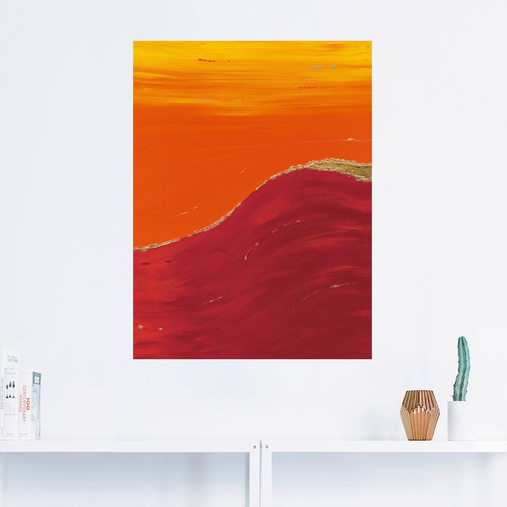 Artland Wandbild »Raum II«, Gegenstandslos, (1 St.), als Leinwandbild, Wandaufkleber in verschied. Größen