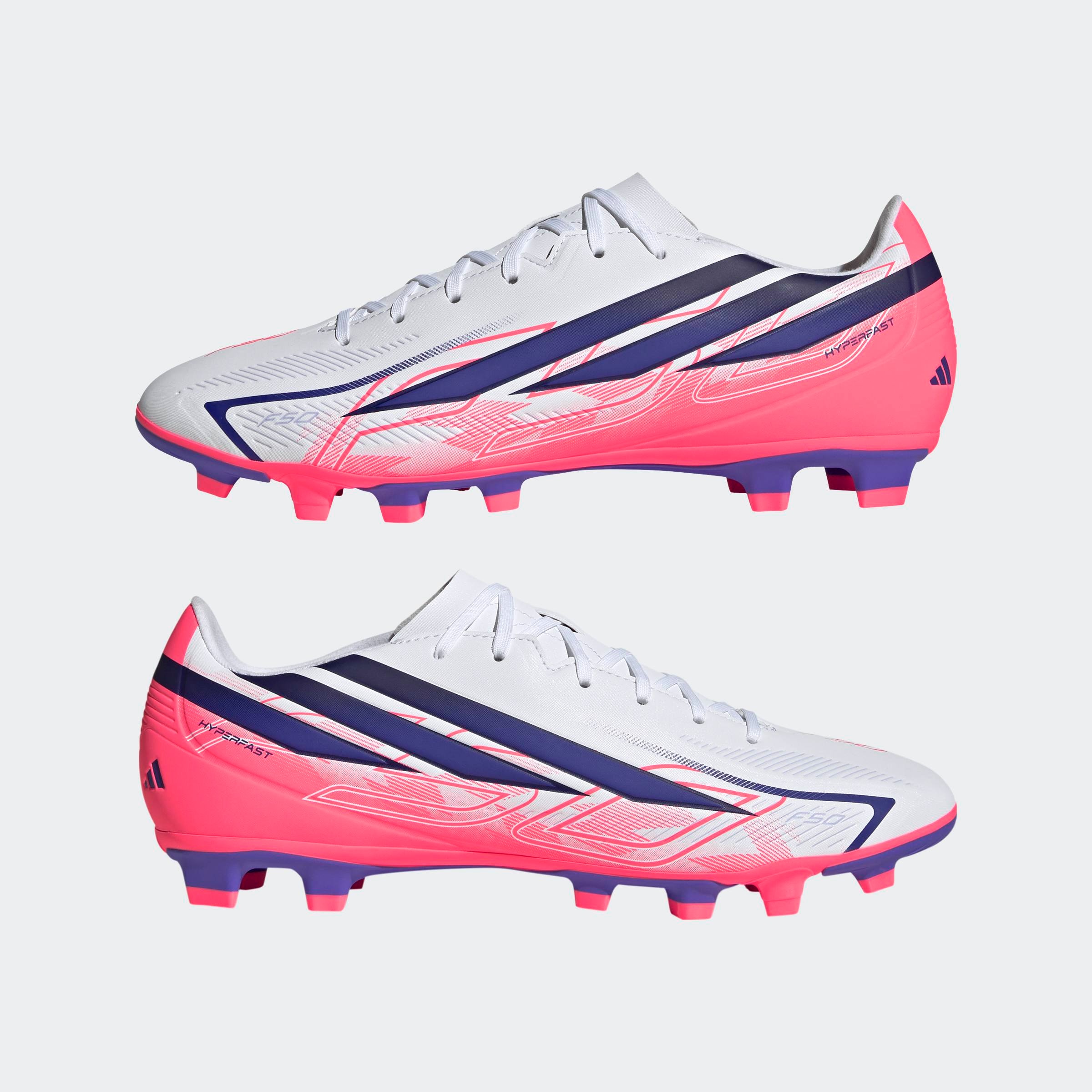 adidas Performance Fußballschuh »F50 HYPERFAST CLUB , FESTE BÖDEN/GEMISCHTE BÖDEN«  für viele verschiedene Böden geeignet