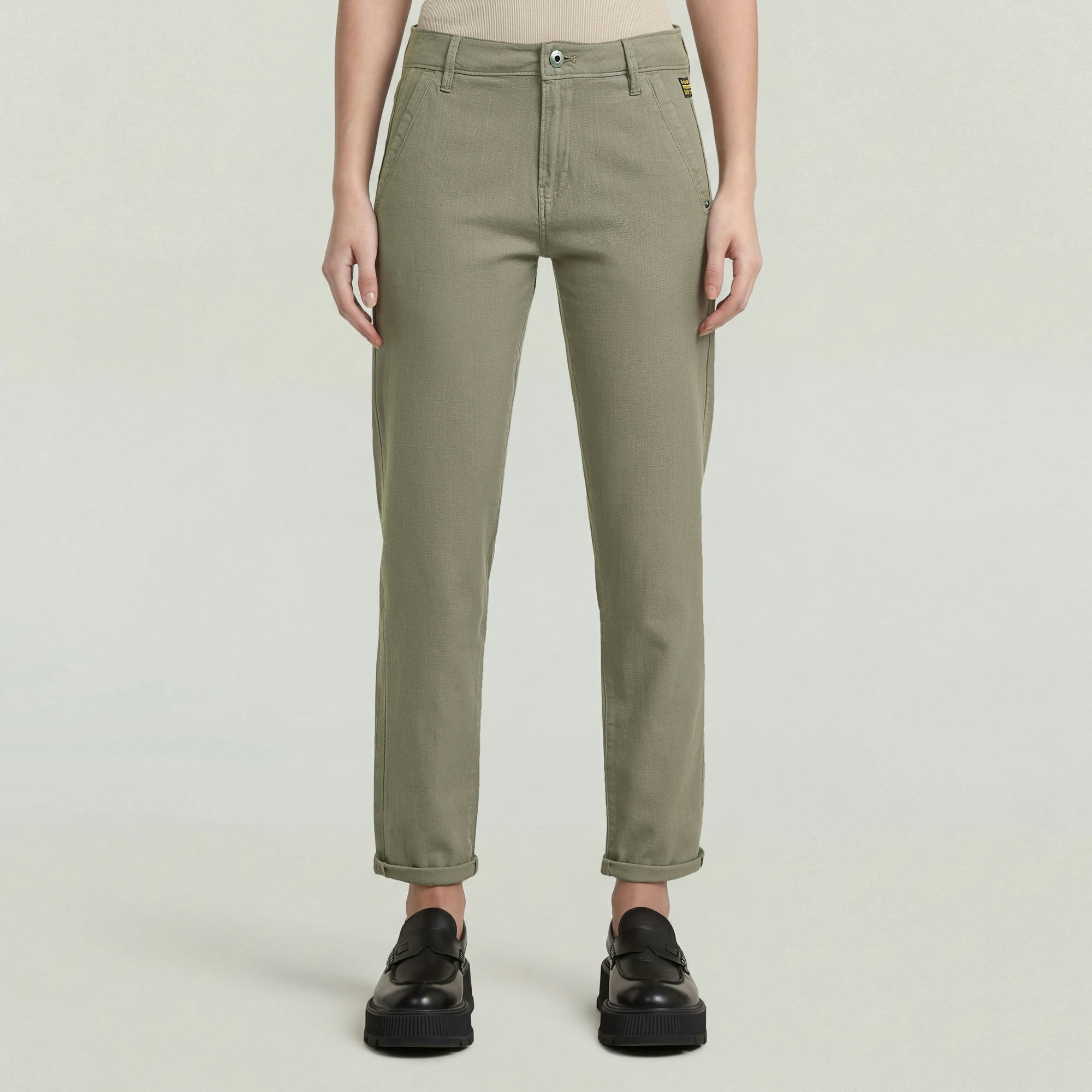 G-STAR Chinohose »Kate Chino Boyfriend«  mit Relaxed Fit an Hüfte und Oberschenkeln