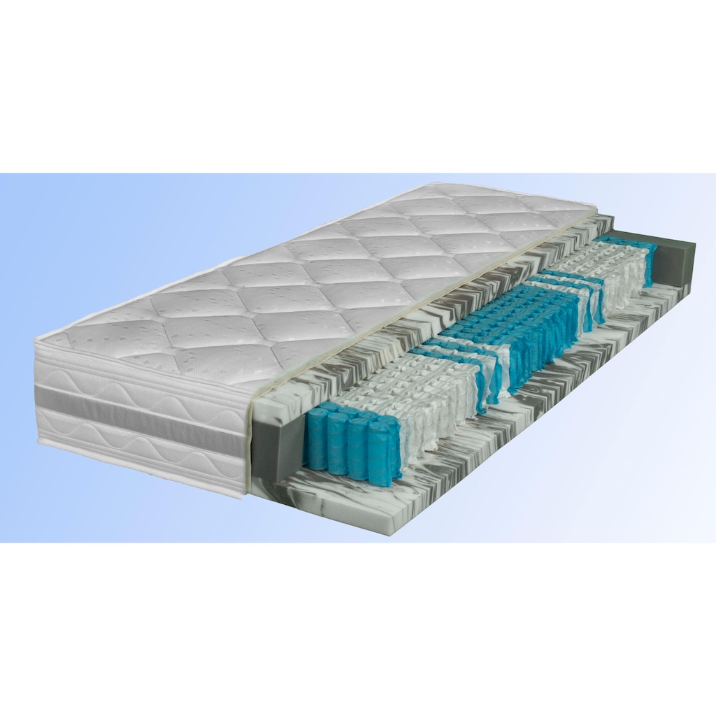 Breckle Northeim Taschenfederkernmatratze »Gelschaum-Komfort-TFK«, 23 cm hoch, 1000 Federn, (1 St.)