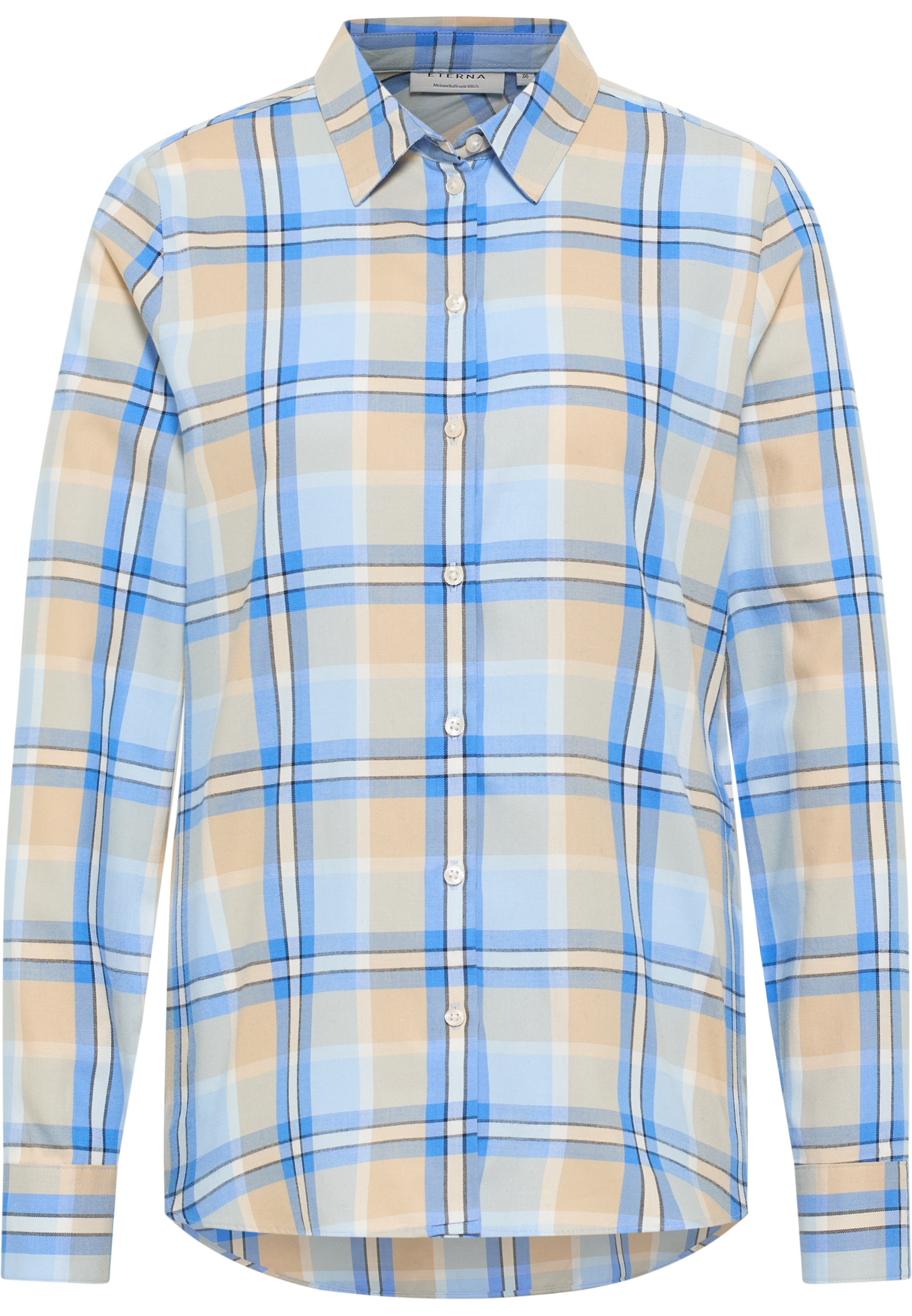 Eterna Hemdbluse »REGULAR FIT« EASY IRON (bügelleicht)
