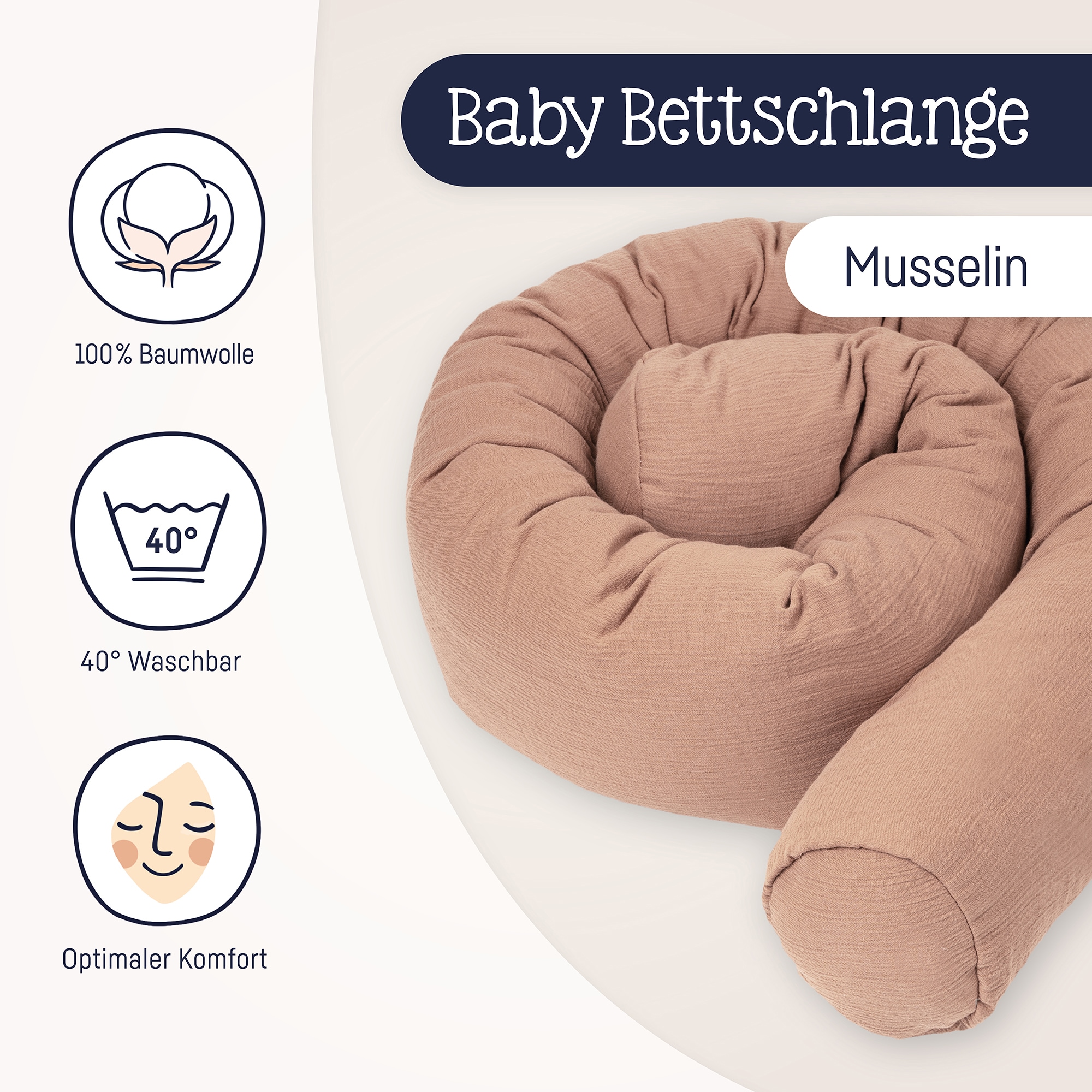 Julius Zöllner Nestchenschlange »Musselin« Made in Germany