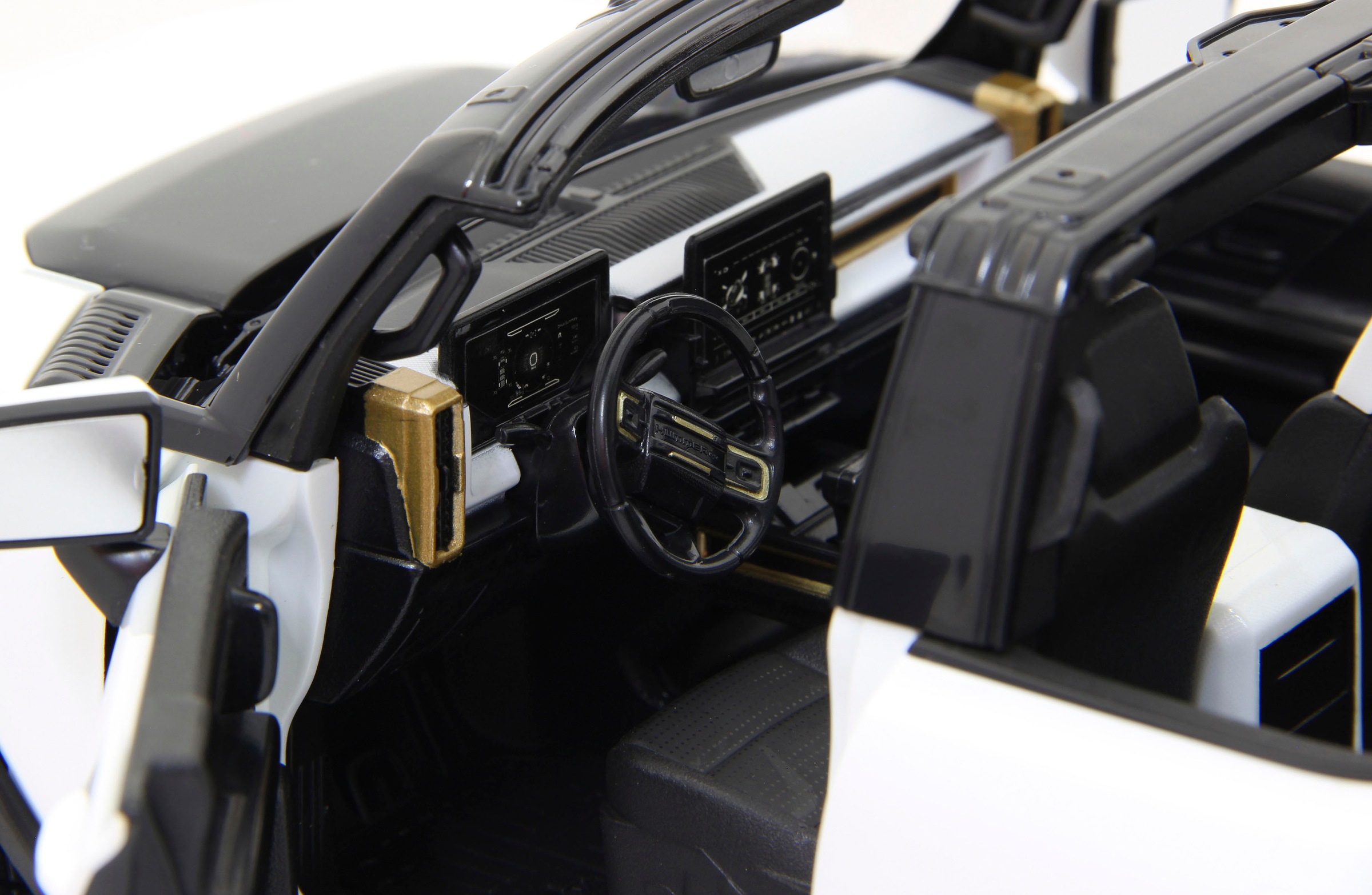 Jamara RC-Auto »Deluxe Cars, Hummer EV 1:16, weiß - 2,4 GHz«, mit LED-Lichtern