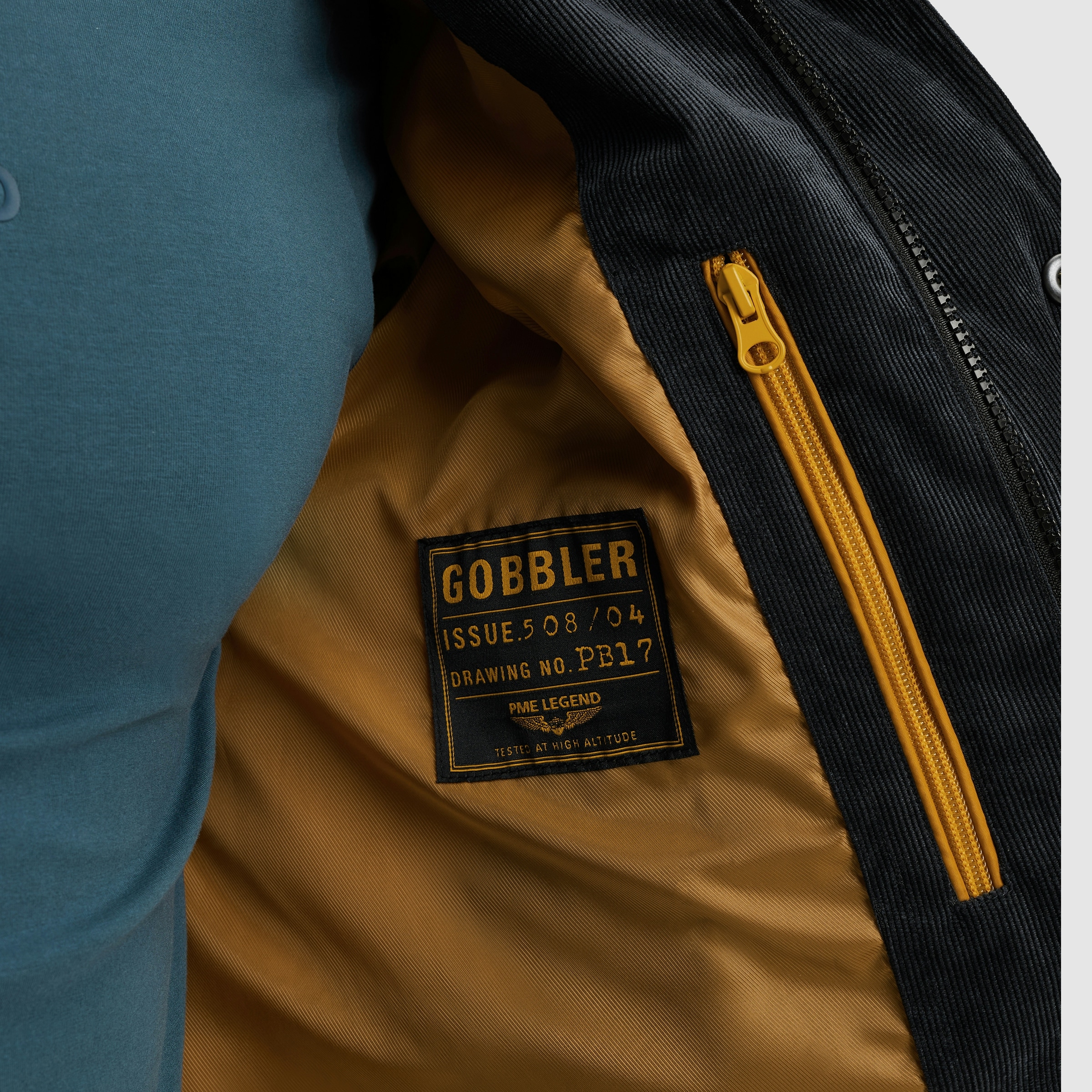 PME LEGEND Cordjacke »GOBBLER« mit Kapuze Ärmelabschluss mit Windstopper