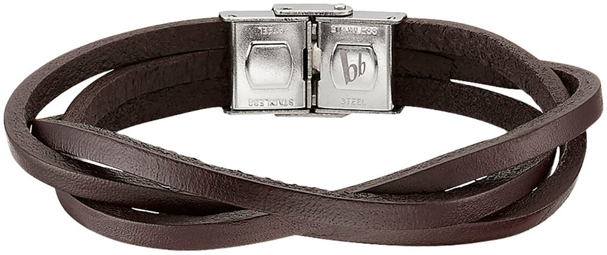 Lederarmband »Schmuck Geschenk Armband, B4102B/20/00/BL, B4102B/20/00/BR«