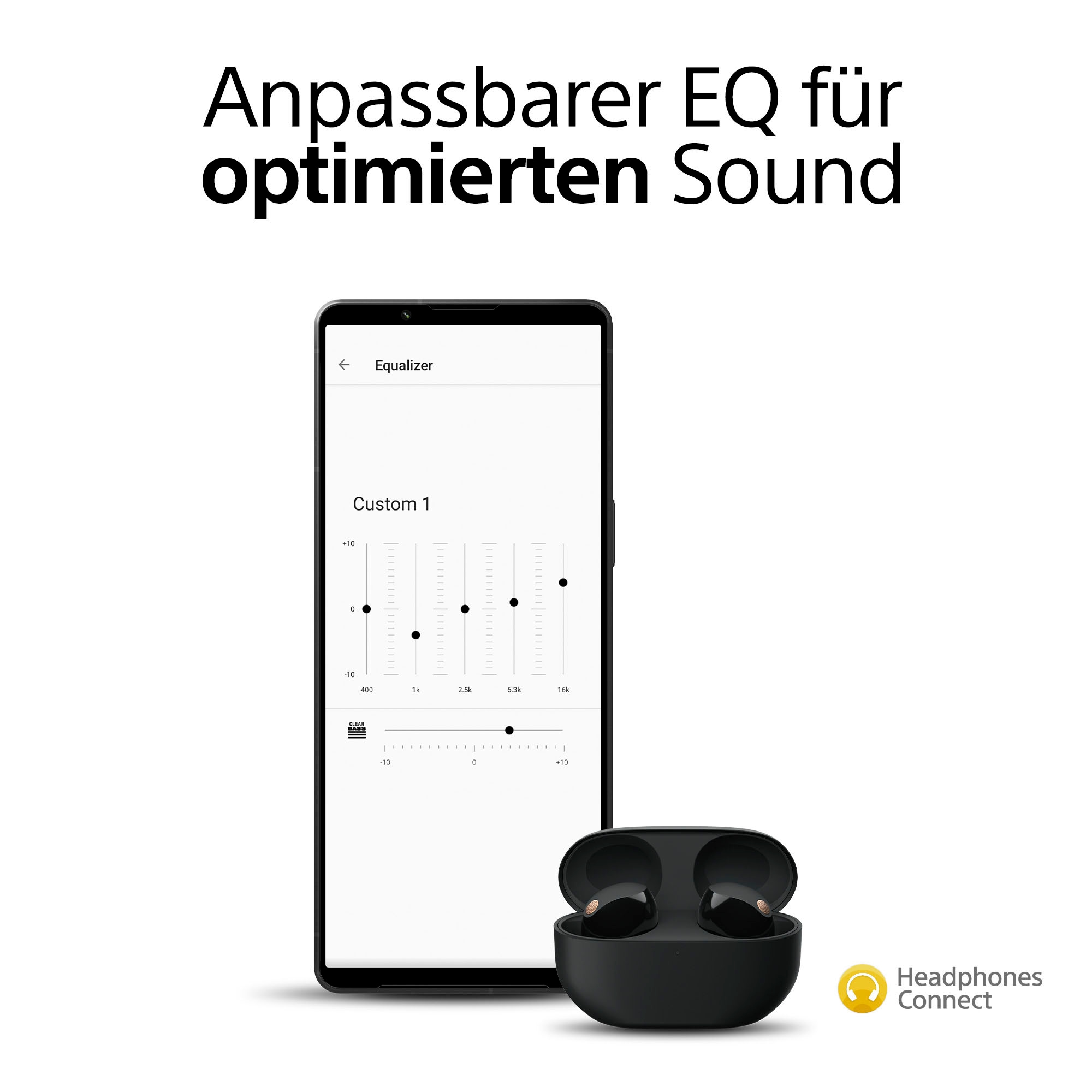 Sony In-Ear-Kopfhörer »WF-1000XM5«, Bluetooth, Noise-Cancelling-True UNIVERSAL 3 | ➥ Wireless Jahre Garantie XXL