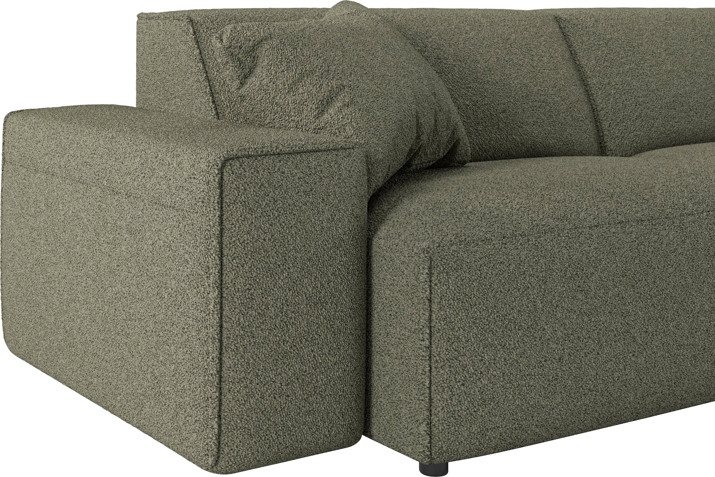 andas Ecksofa »Glimminge L-Form auch in Breitcord, Feincord + Easy care-Bezug,«, Breite 234, Zierkissen